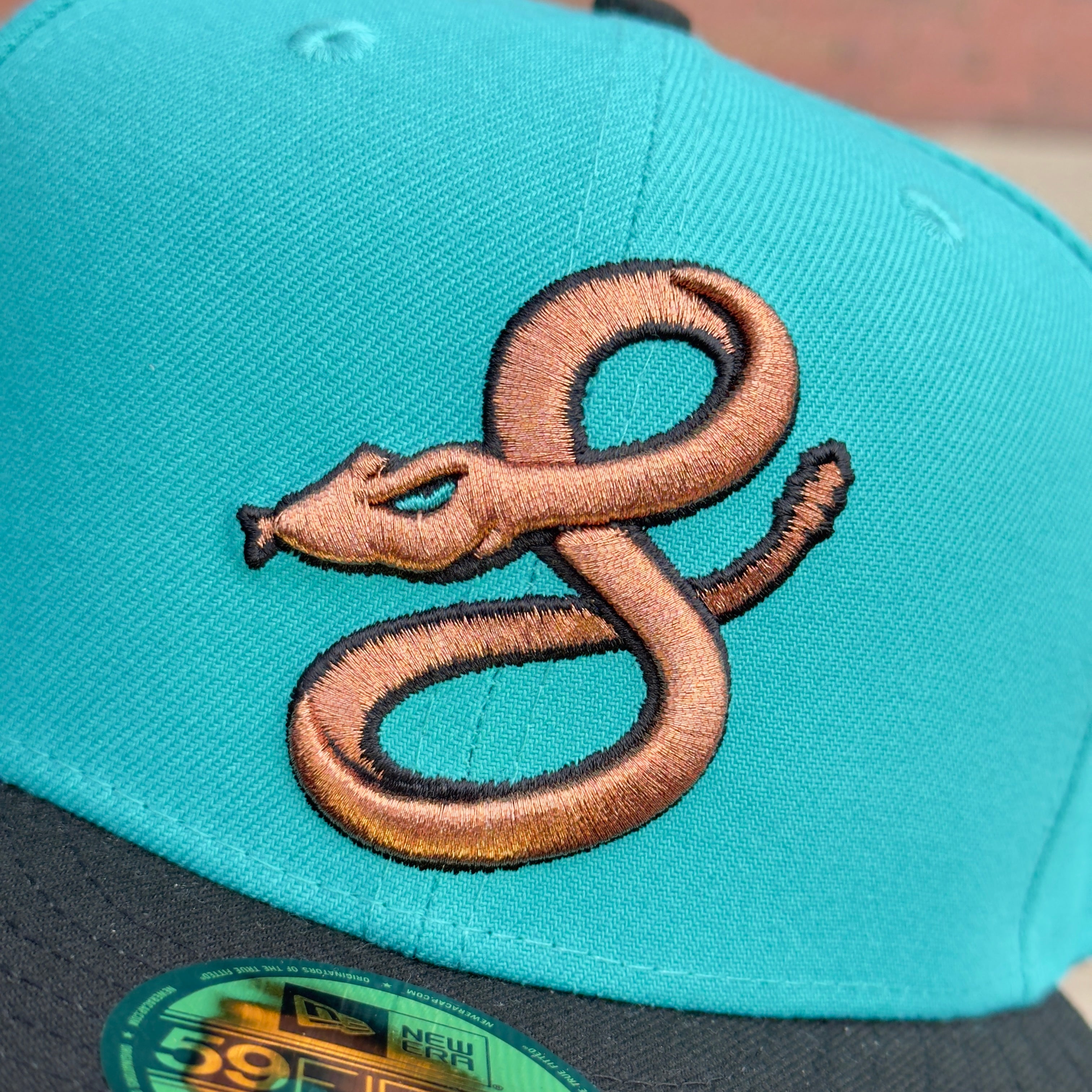 7 5/8 Teal Arizona Diamondbacks Serpientes City Connect 59fifty New Era  Fitted Cap Hat