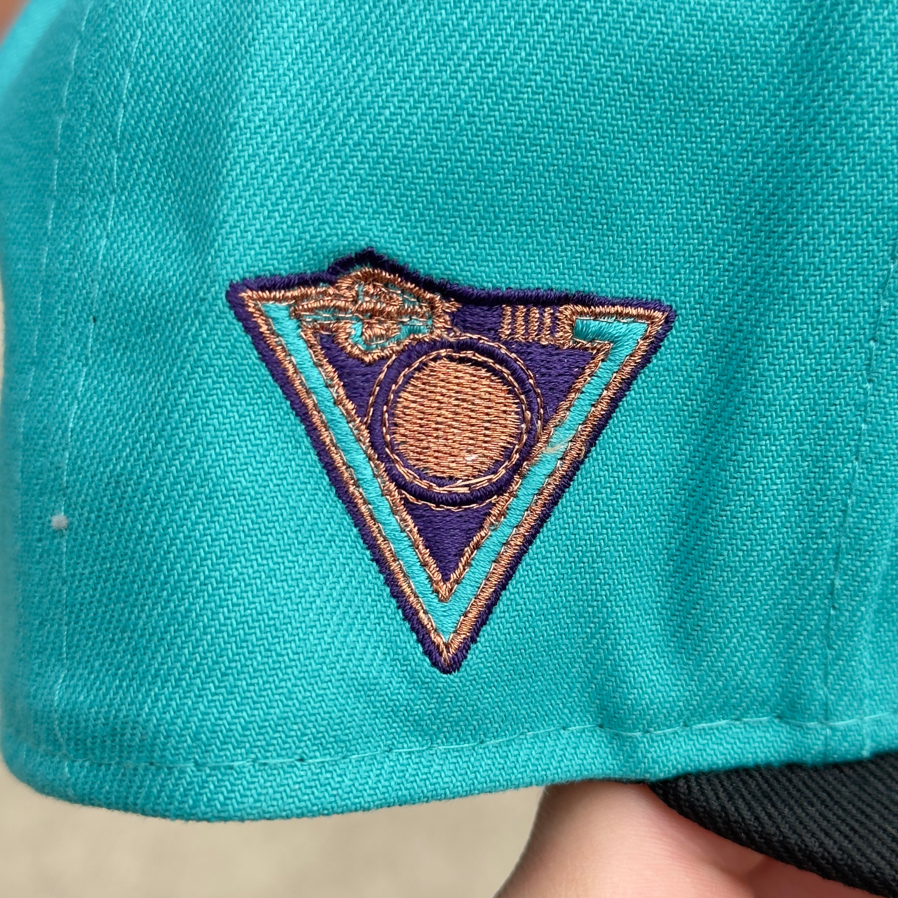 7 5/8 Teal Arizona Diamondbacks Serpientes City Connect 59fifty New Era  Fitted Cap Hat