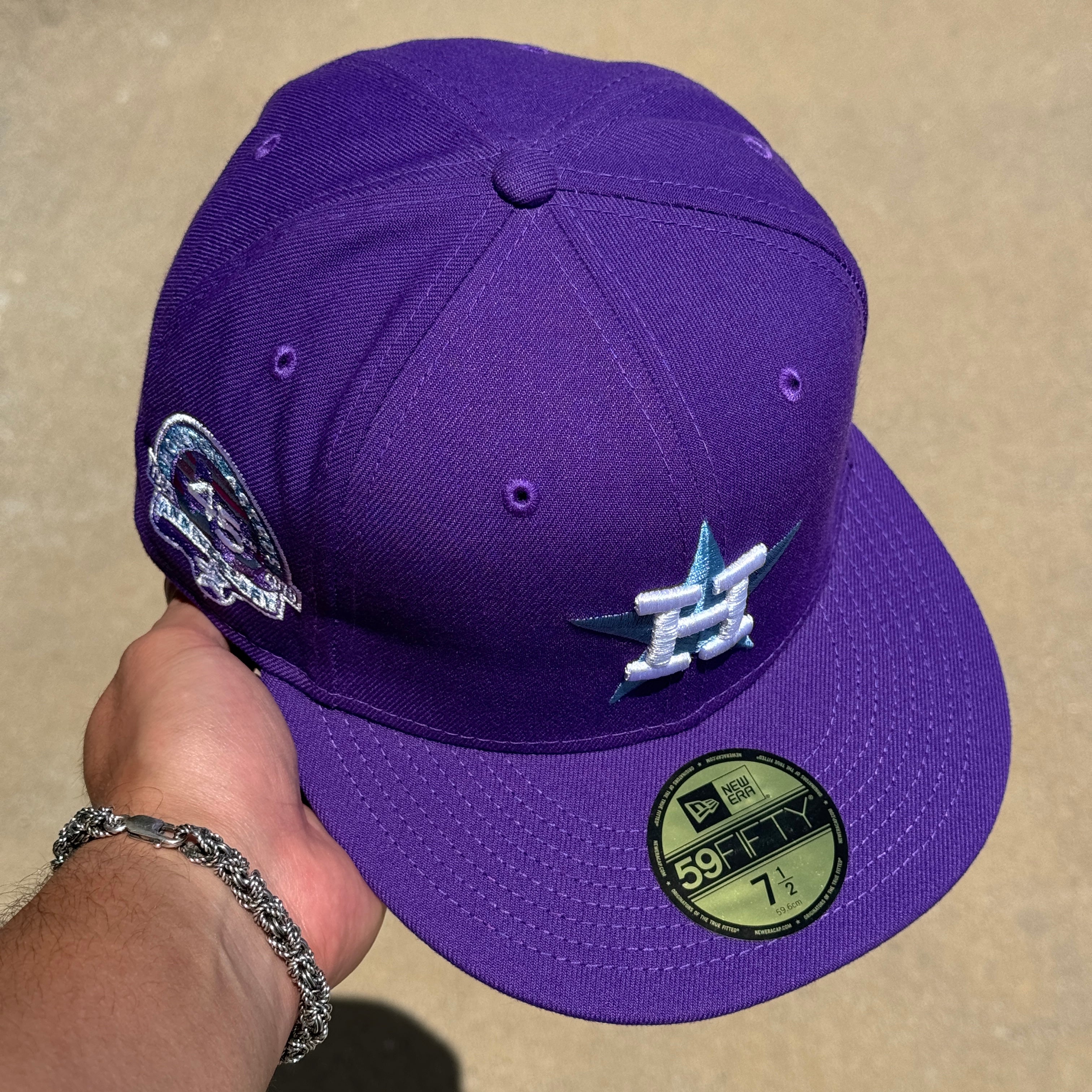 Purple Houston Astros 45th Anniversary 59fifty New Era Fitted Hat Cap