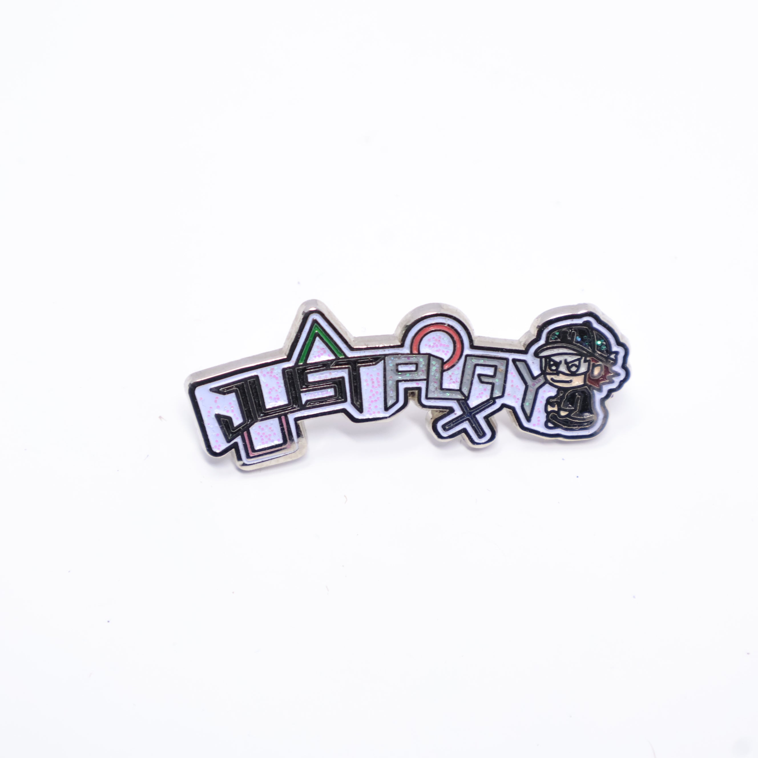 Just Play Script Pin (Multiple Colors)
