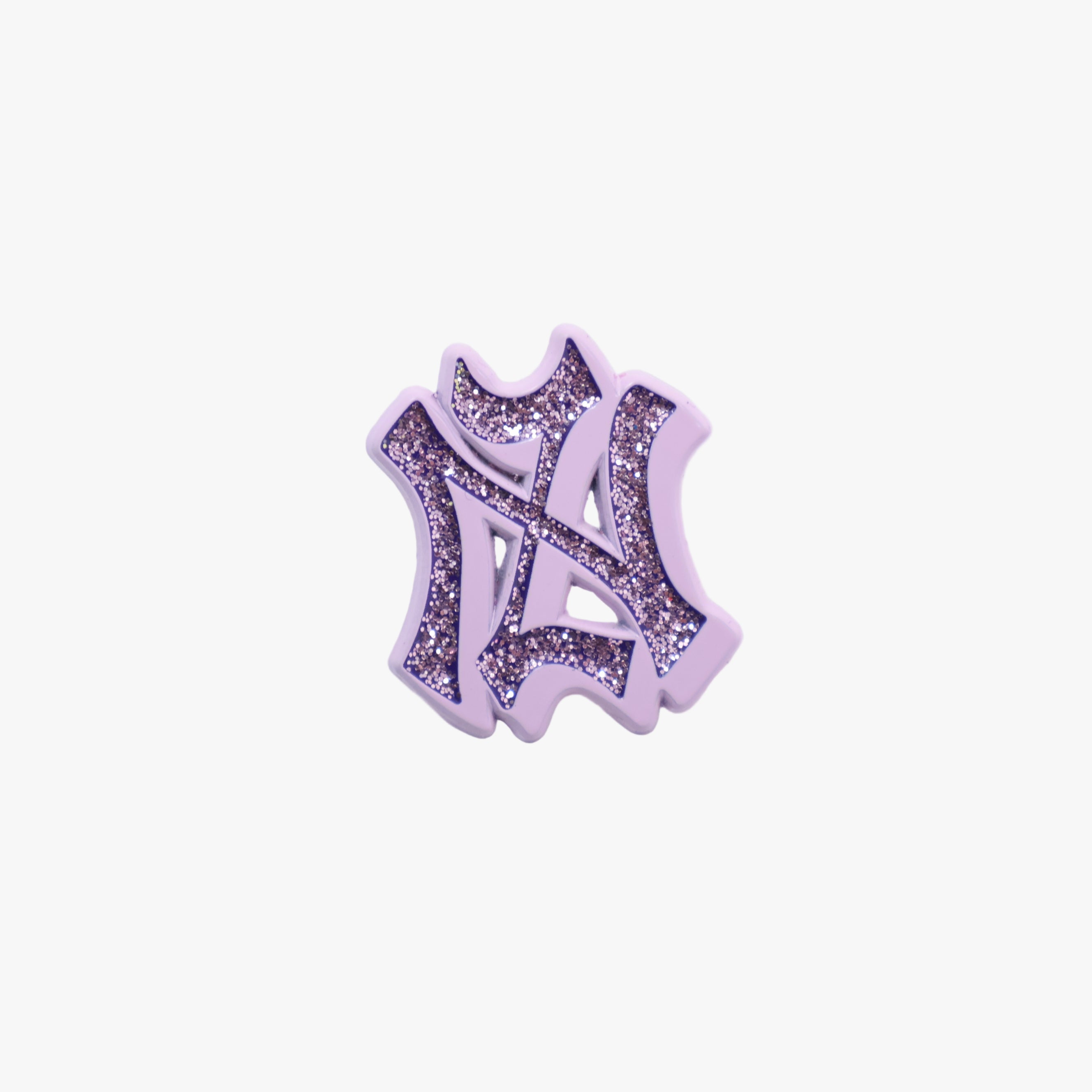 Pink New York Inspired "NZ" Graphic Pin