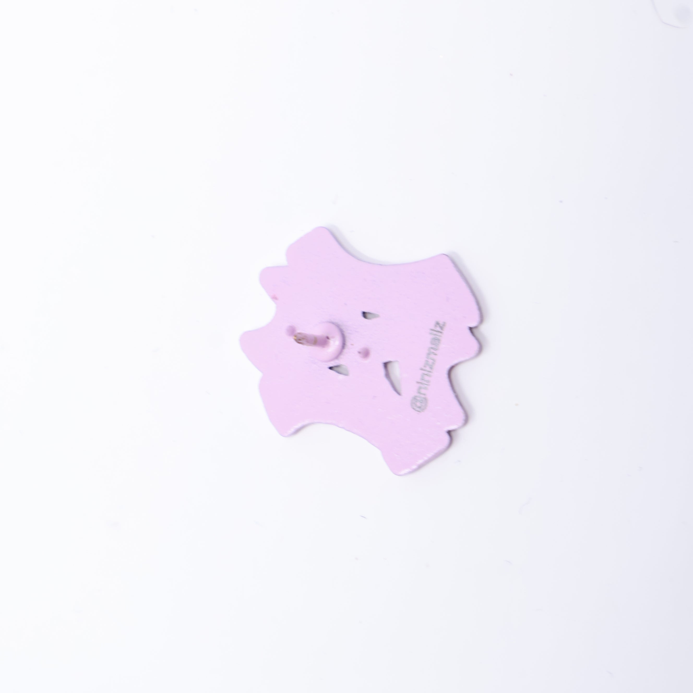 Pink New York Inspired "NZ" Graphic Pin