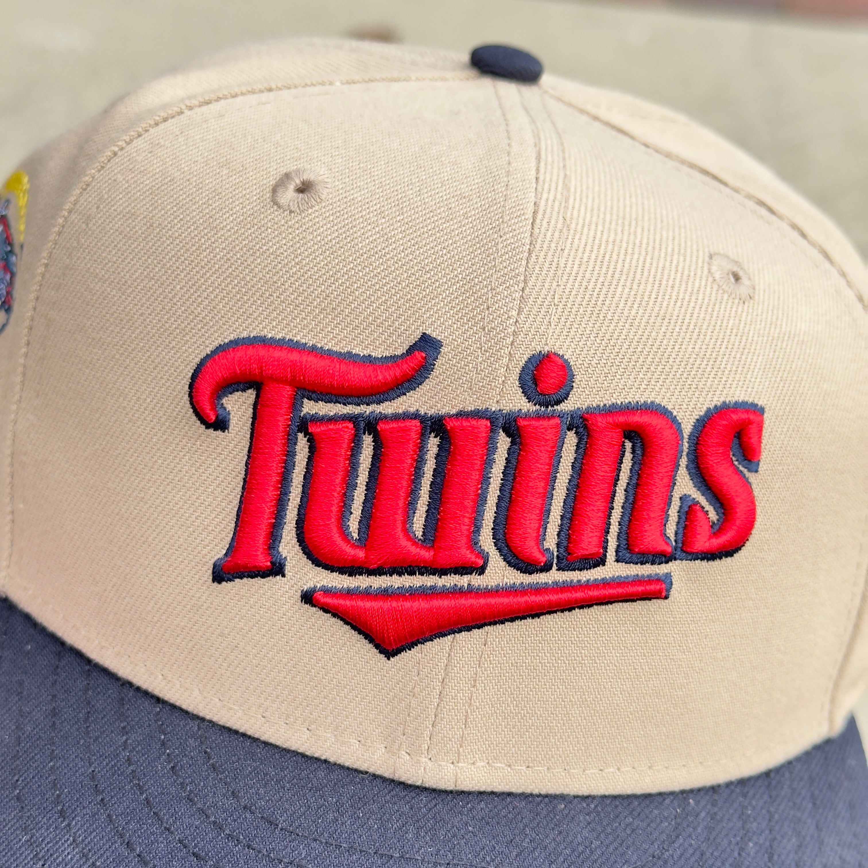 7 5/8 USED Minnesota Twins Bomba Squad 59fifty New Era Fitted