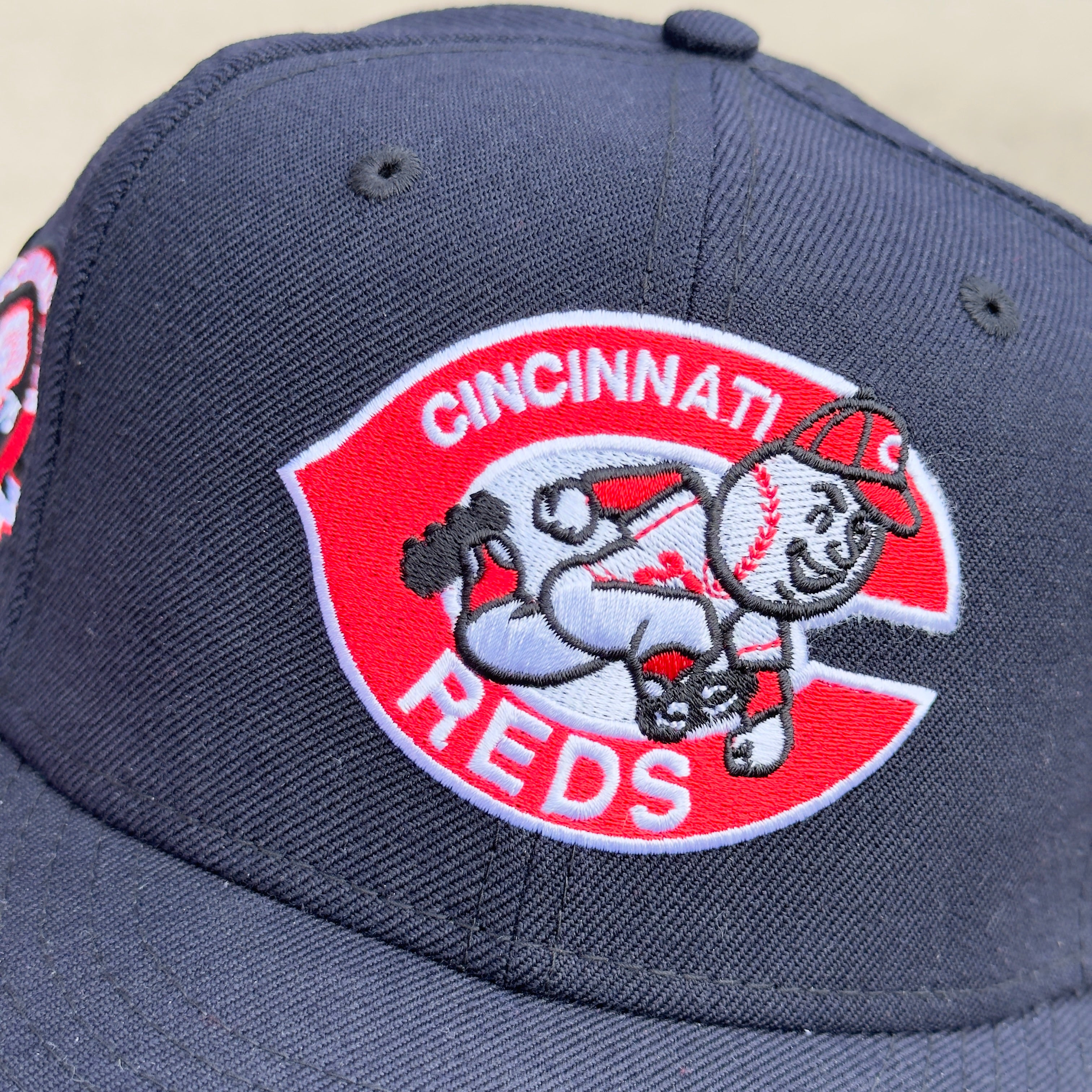 7 5/8 USED Cincinnati Reds 1975 World Champions 59fifty New Era Fitted