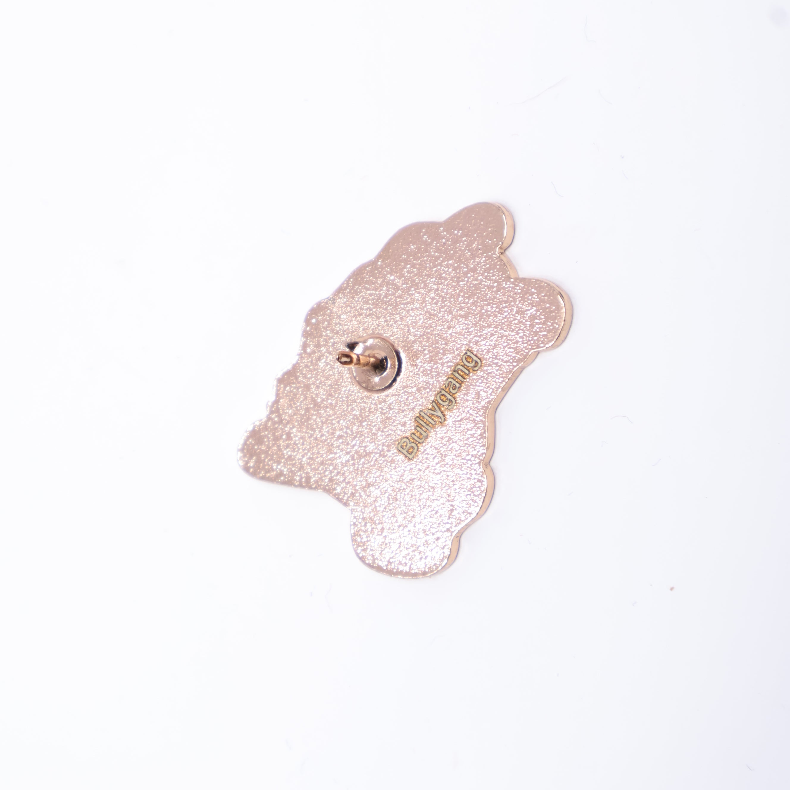 BULLY Silver Plating / Pink  Graphic Pin