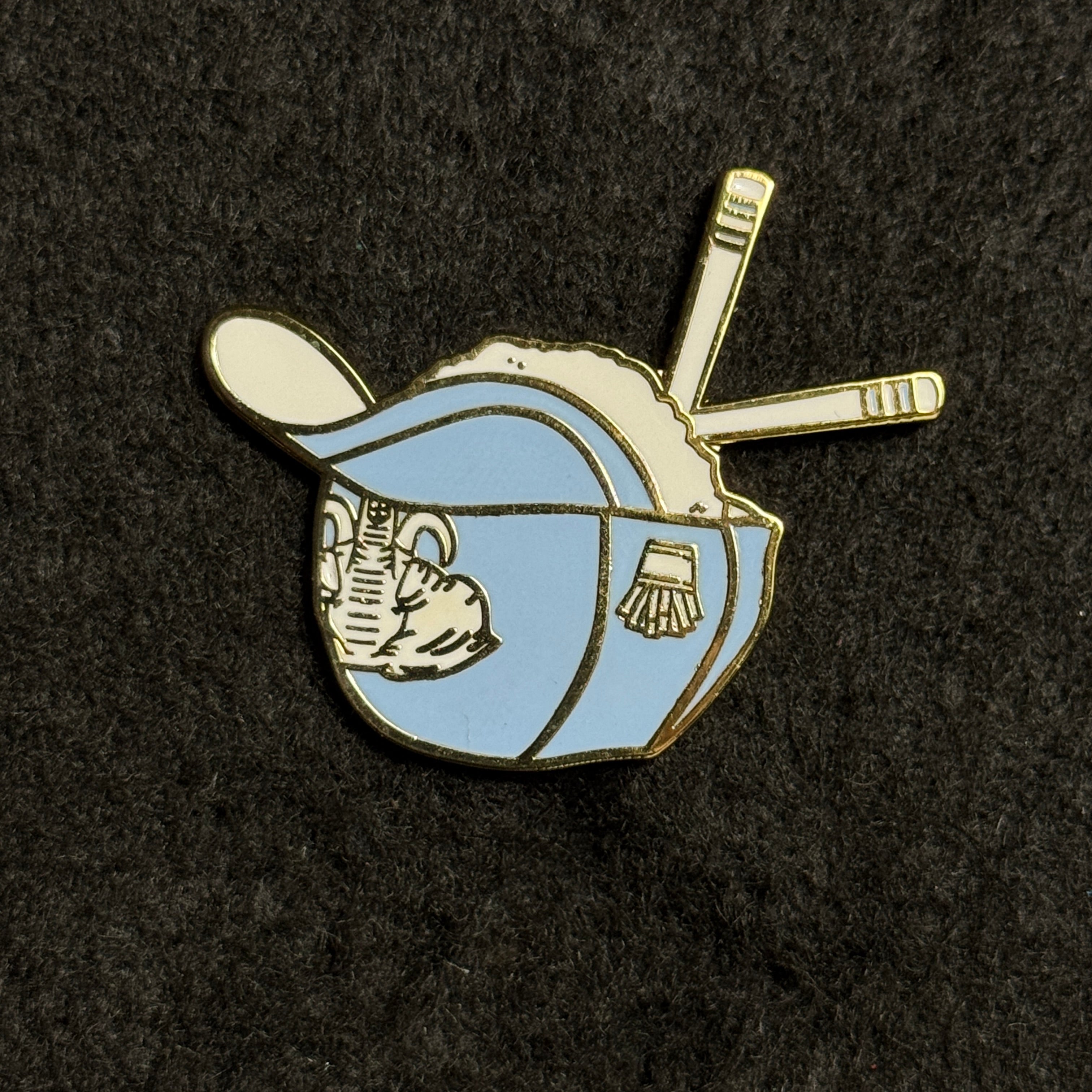 Blue Rahnni Ricebowl Oakland Athletics Baseball Hat Graphic Pin