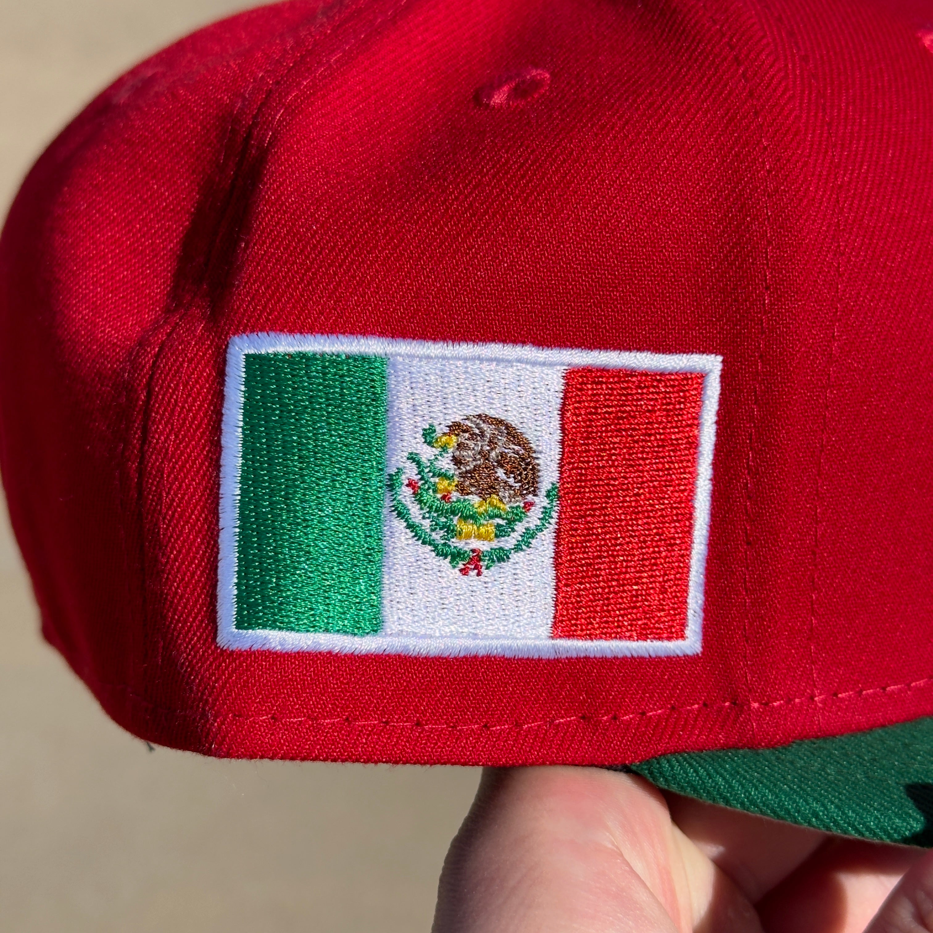 Mexico Tan/Red WBC New Era 59/50 2024 size 7 5/8