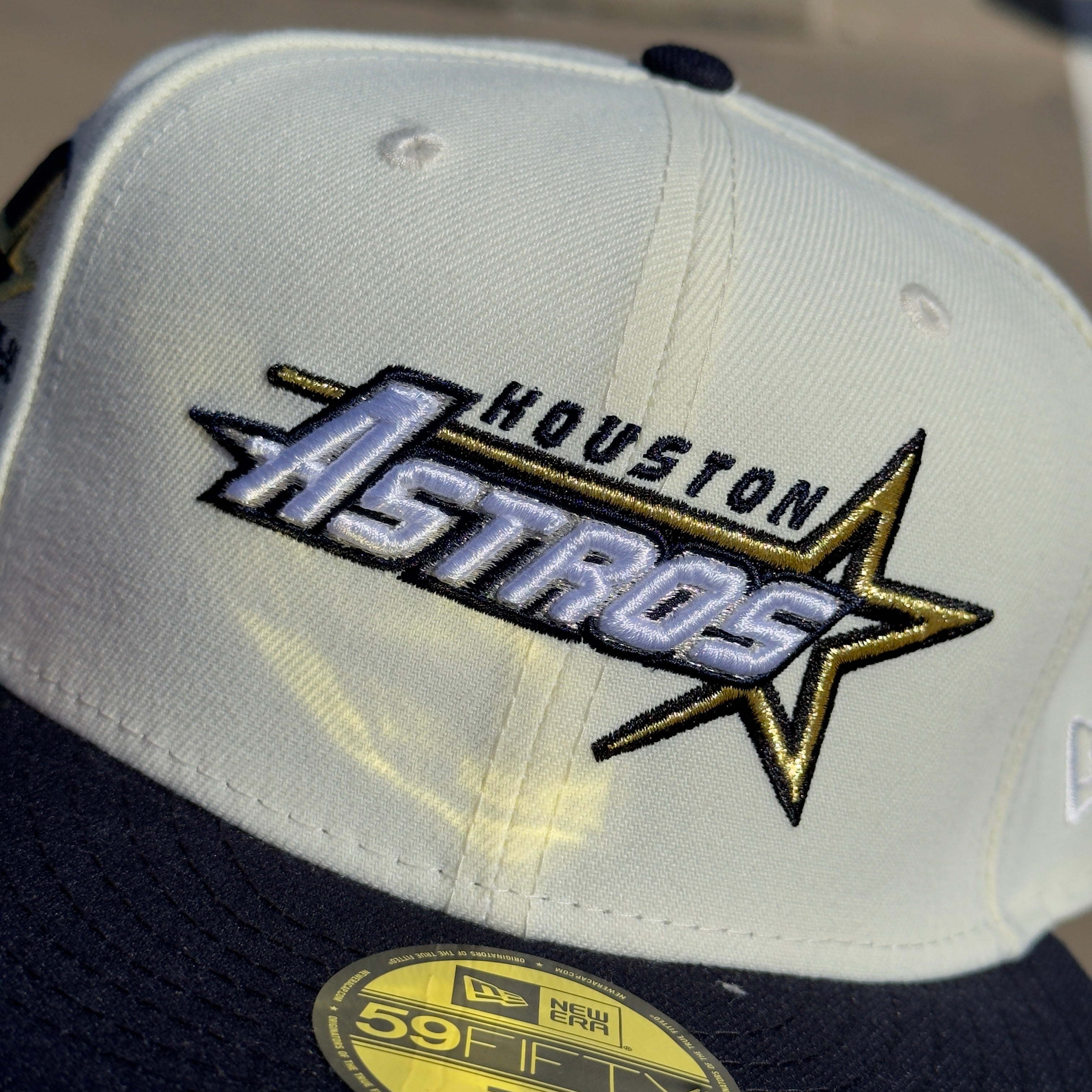 Chrome Houston Astros 35 Great Years 59fifty New Era Fitted Cap Hat Sun