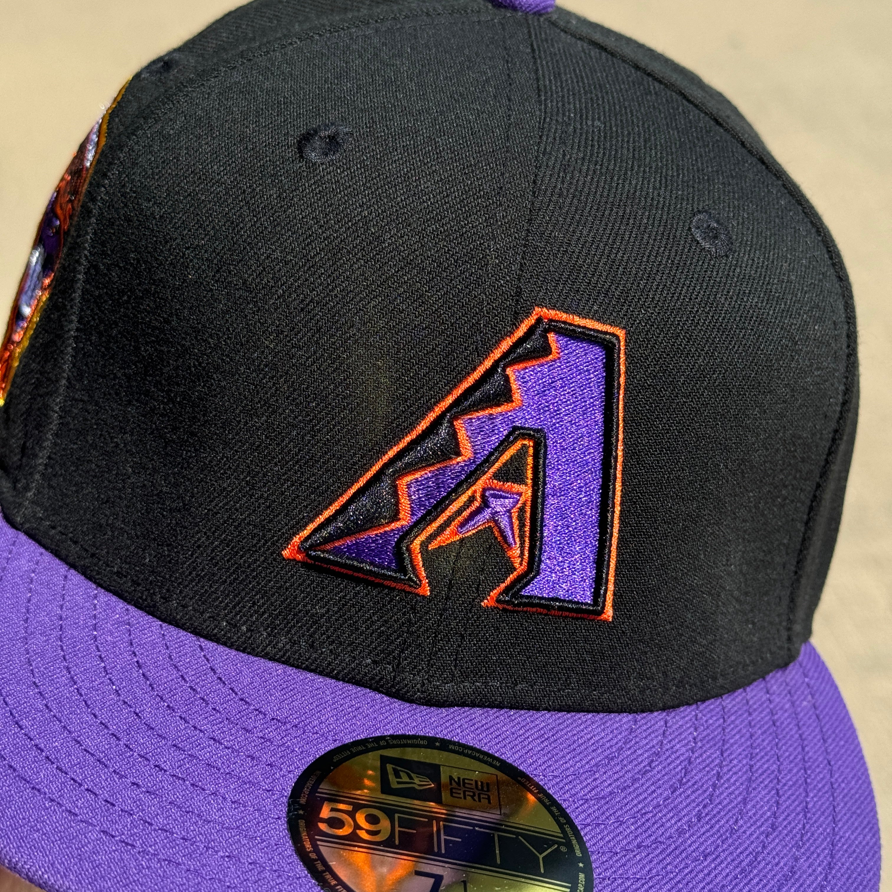 Black Arizona Diamondbacks 1998 Inaugural 59fifty New Era Fitted Hat Cap