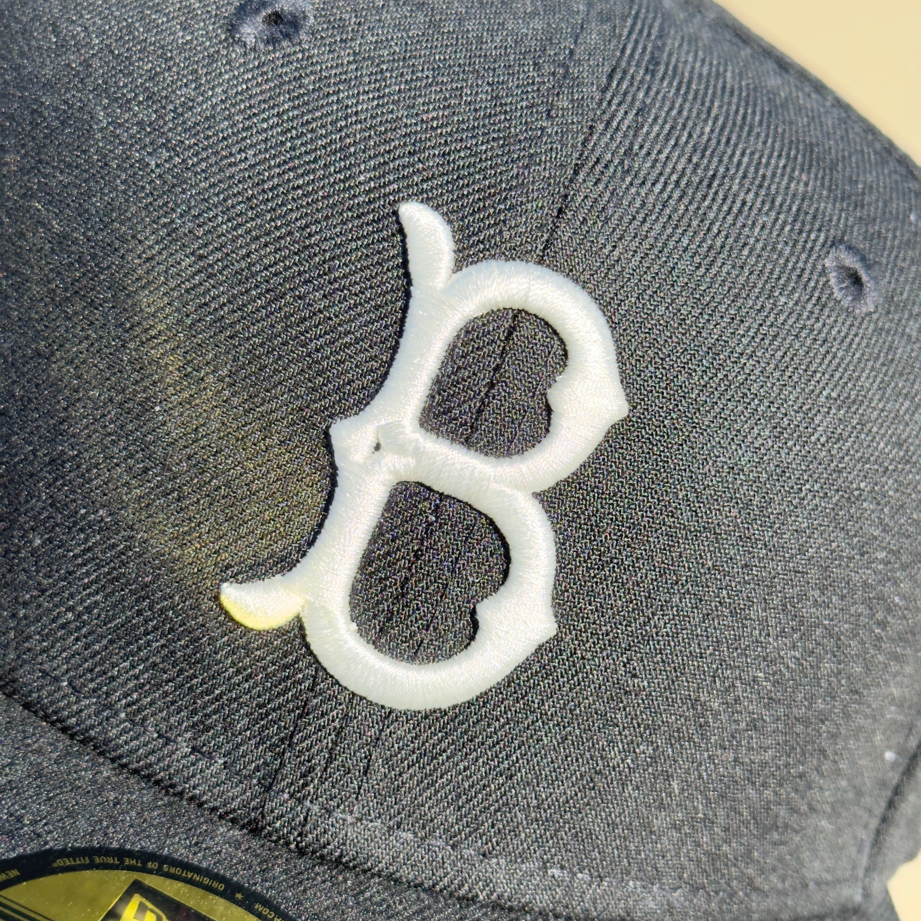 Black Brooklyn Dodgers Ebbets field 59fifty New Era Fitted Cap Hat