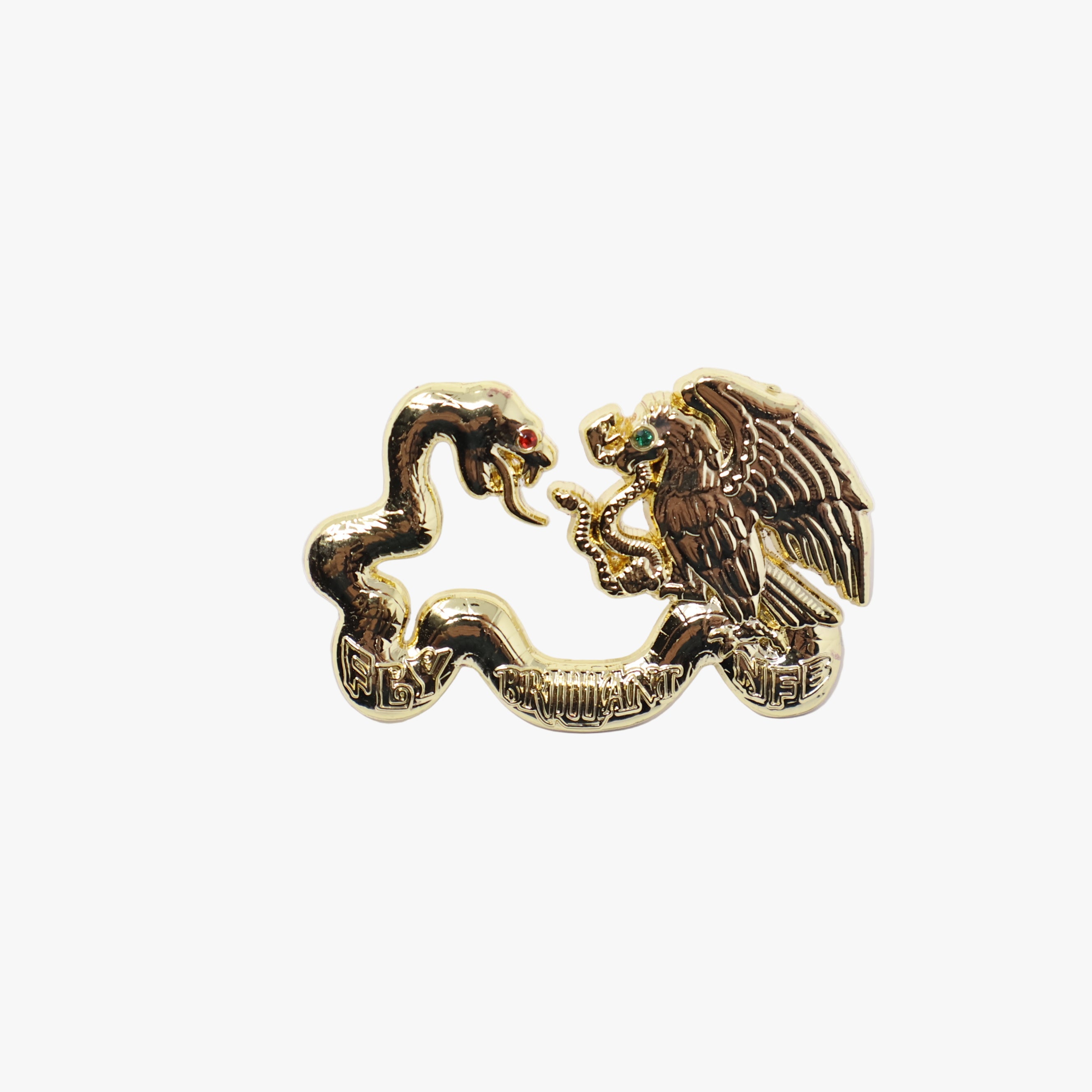 El Aguila Y La Serpiente Mexico Represent MLB Border Pin