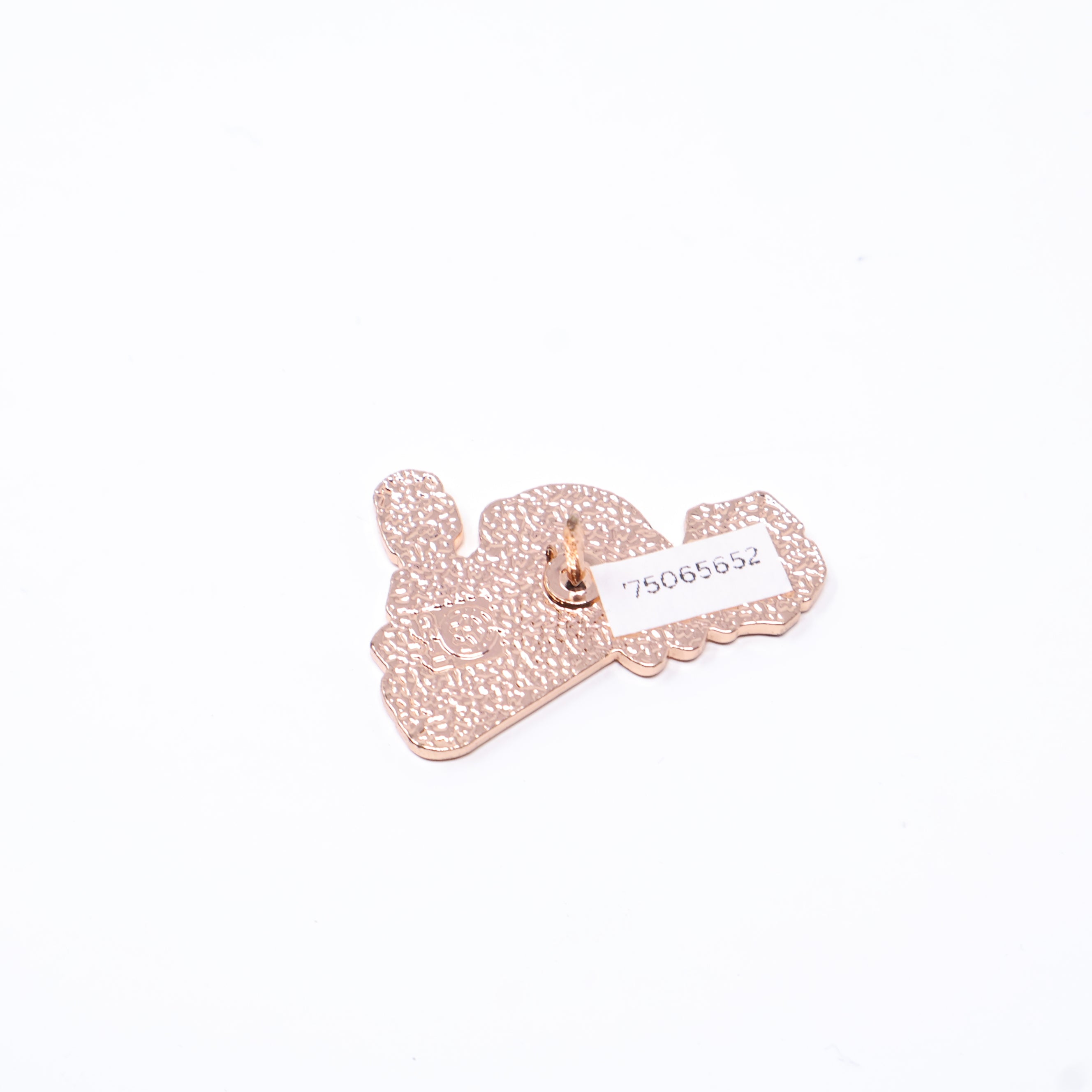 Pink Glitter Marvin the Martian Peeker Pin (GITD)