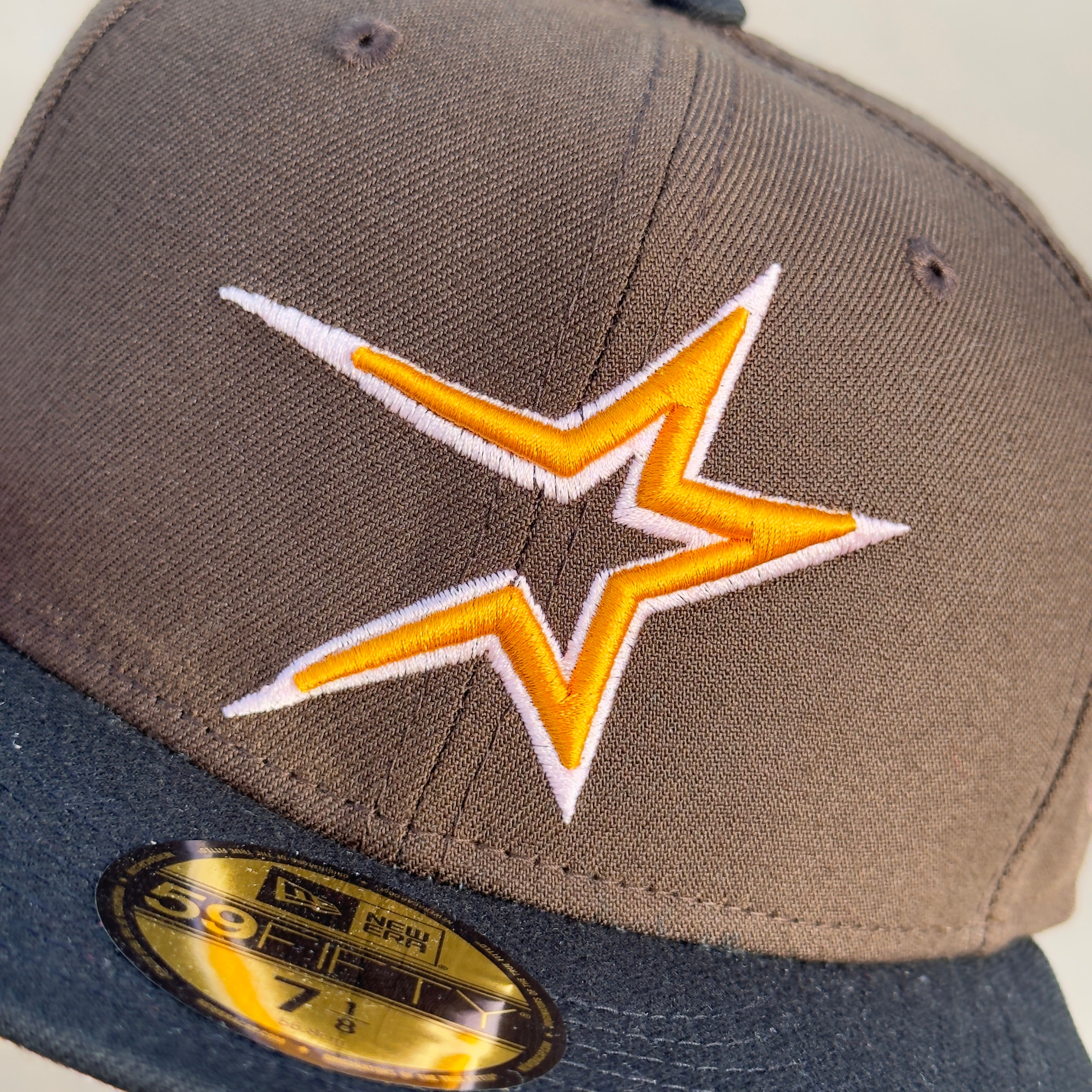Brown Houston Astros 35 Years 59fifty New Era Fitted Cap Hat Sun