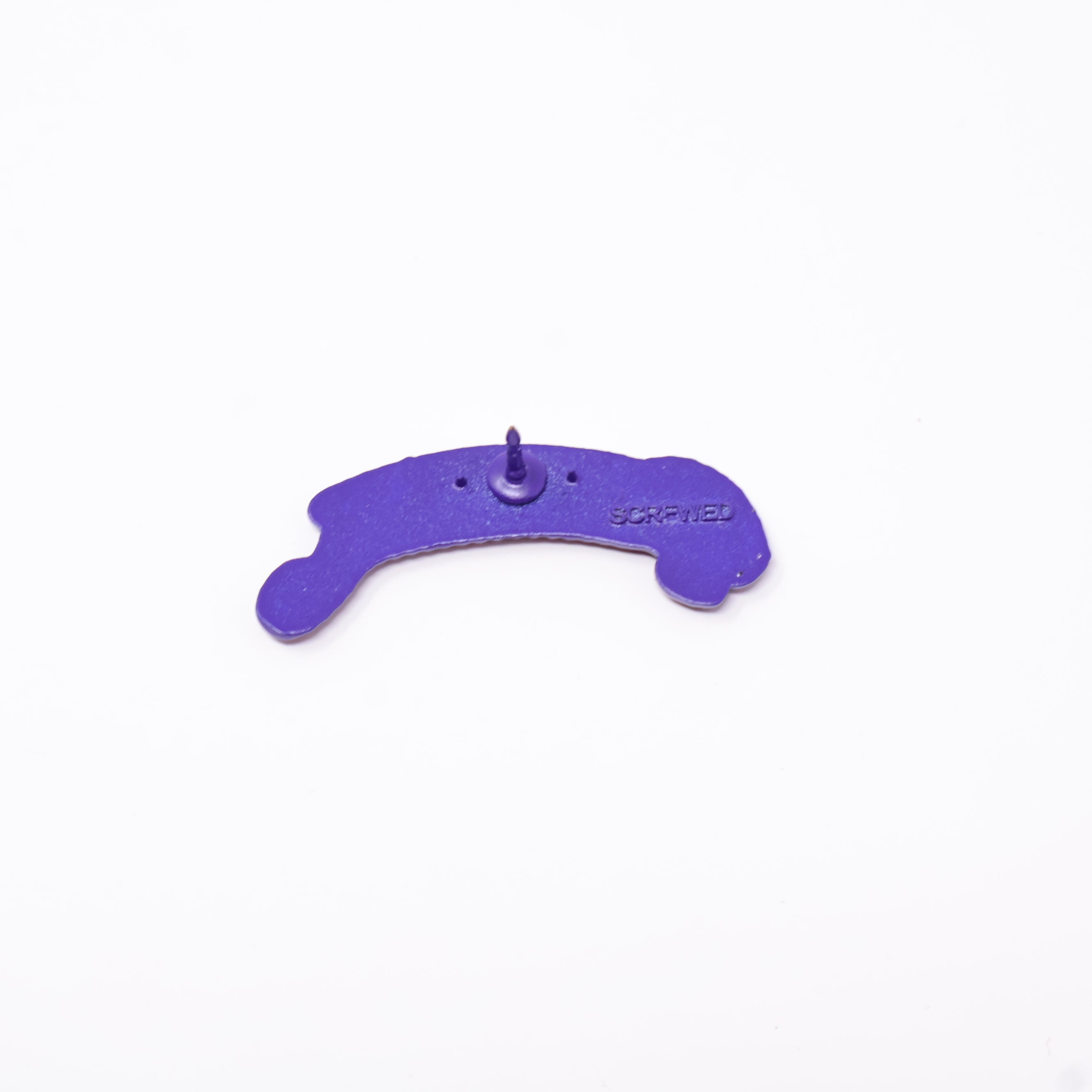 PvtchWork "Screwed" Purple/Pink Script Pin