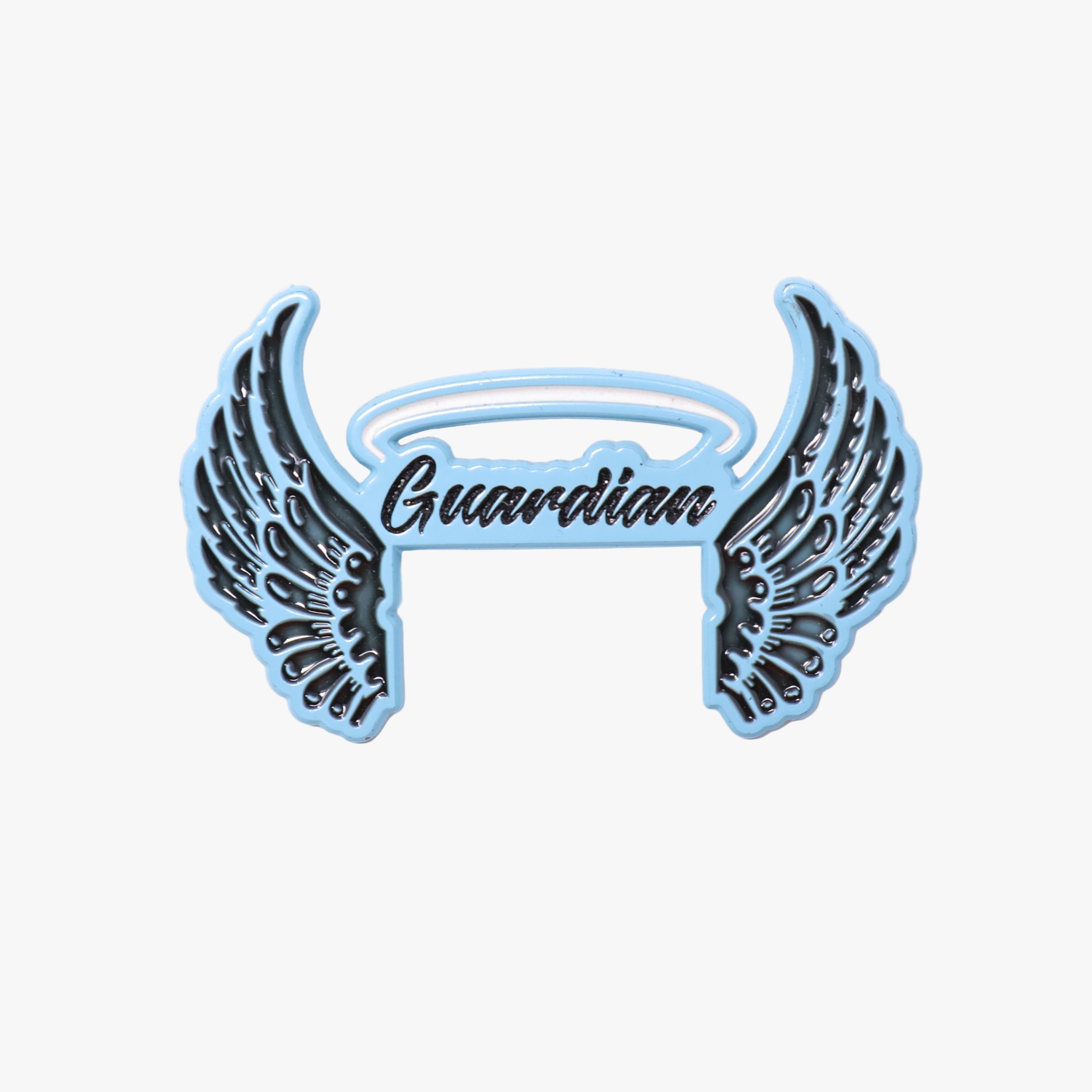 Blue Angel Wings Guardian MLB Logo Pin