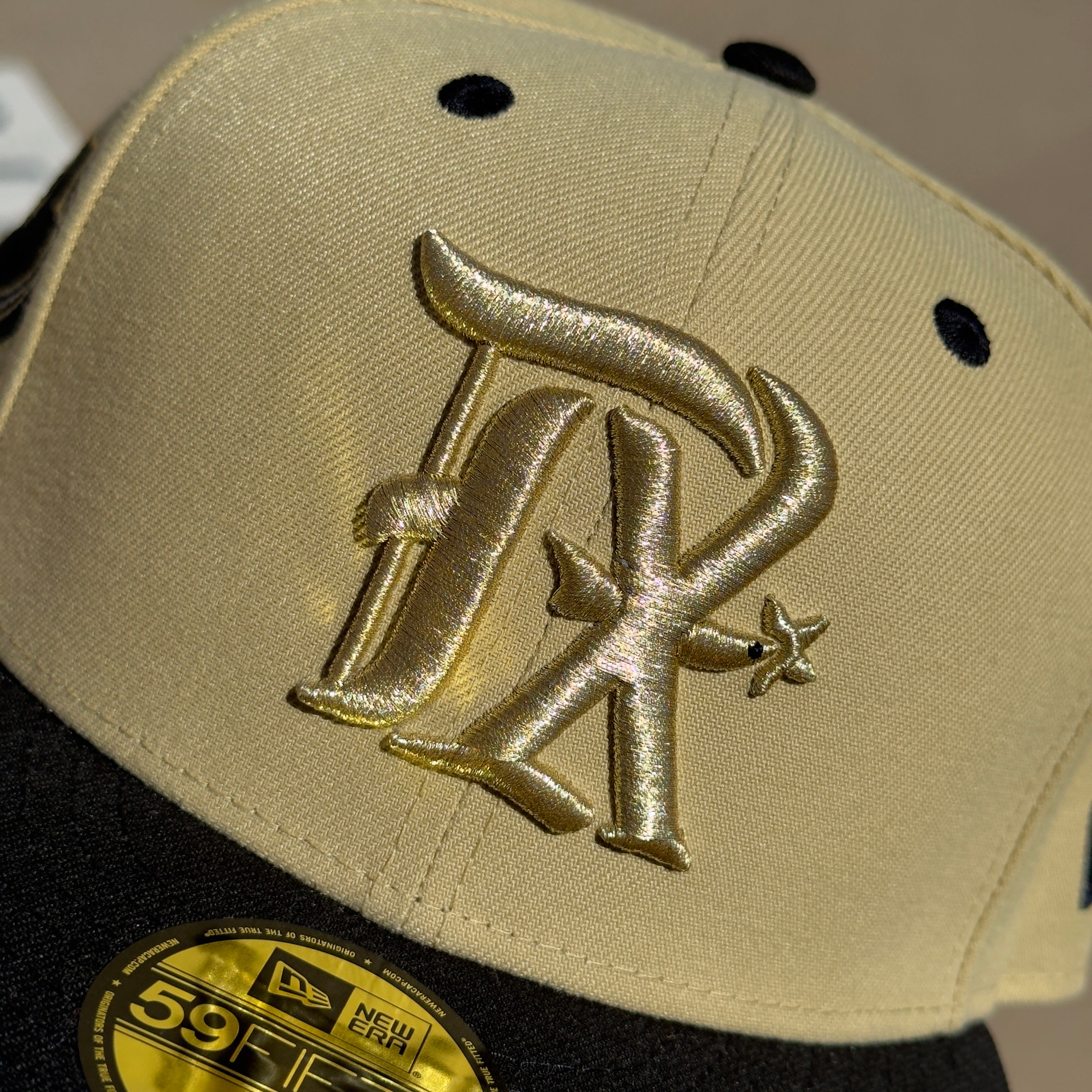 7 1/2 Vegas Gold Texas Rangers City Connect 59fifty New Era Fitted Cap Hat Sun