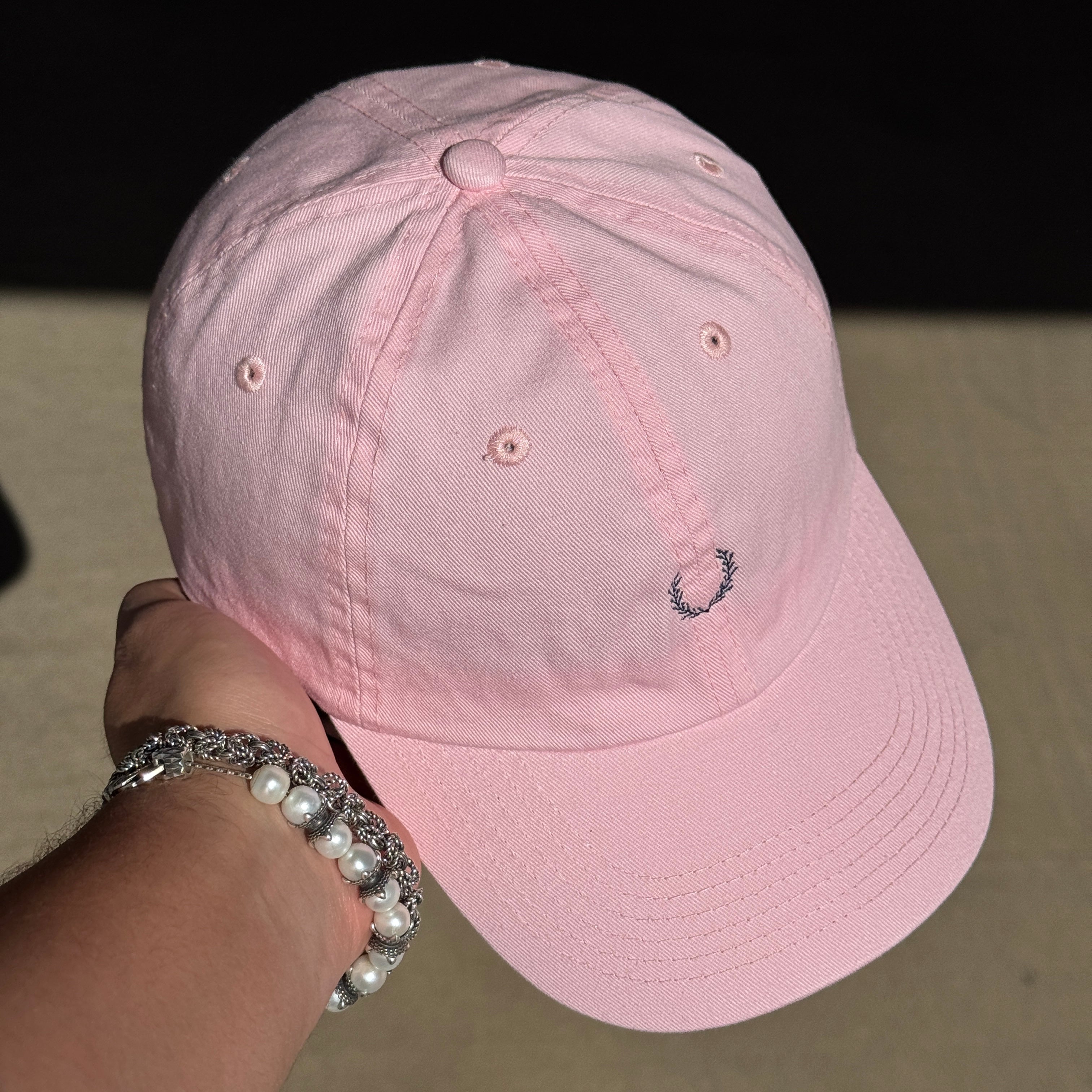 Pink Fashion Cap Wreath Design Dad Hat Cap Adjustable