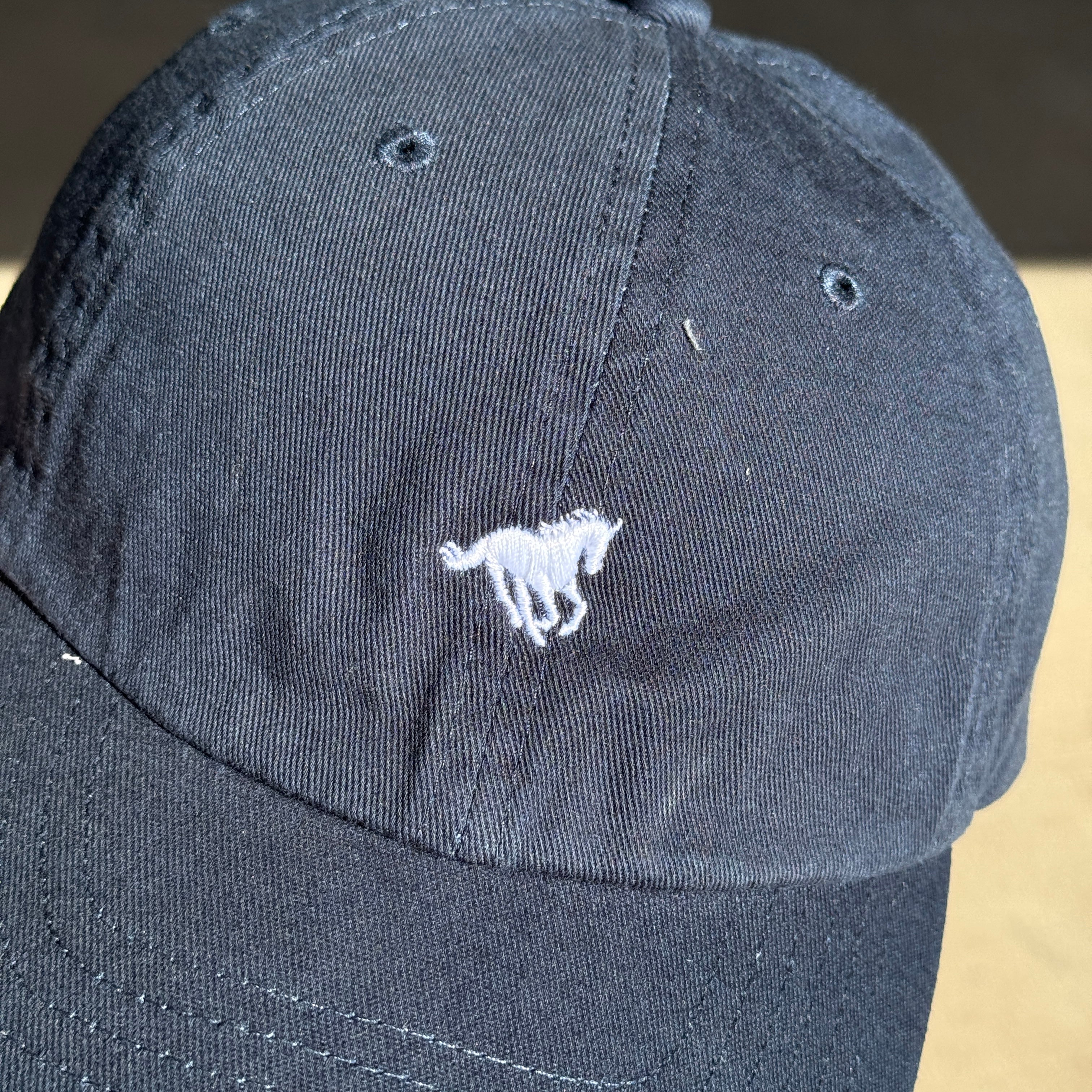 Navy Fashion Cap Horse Dad Hat Cap Adjustable