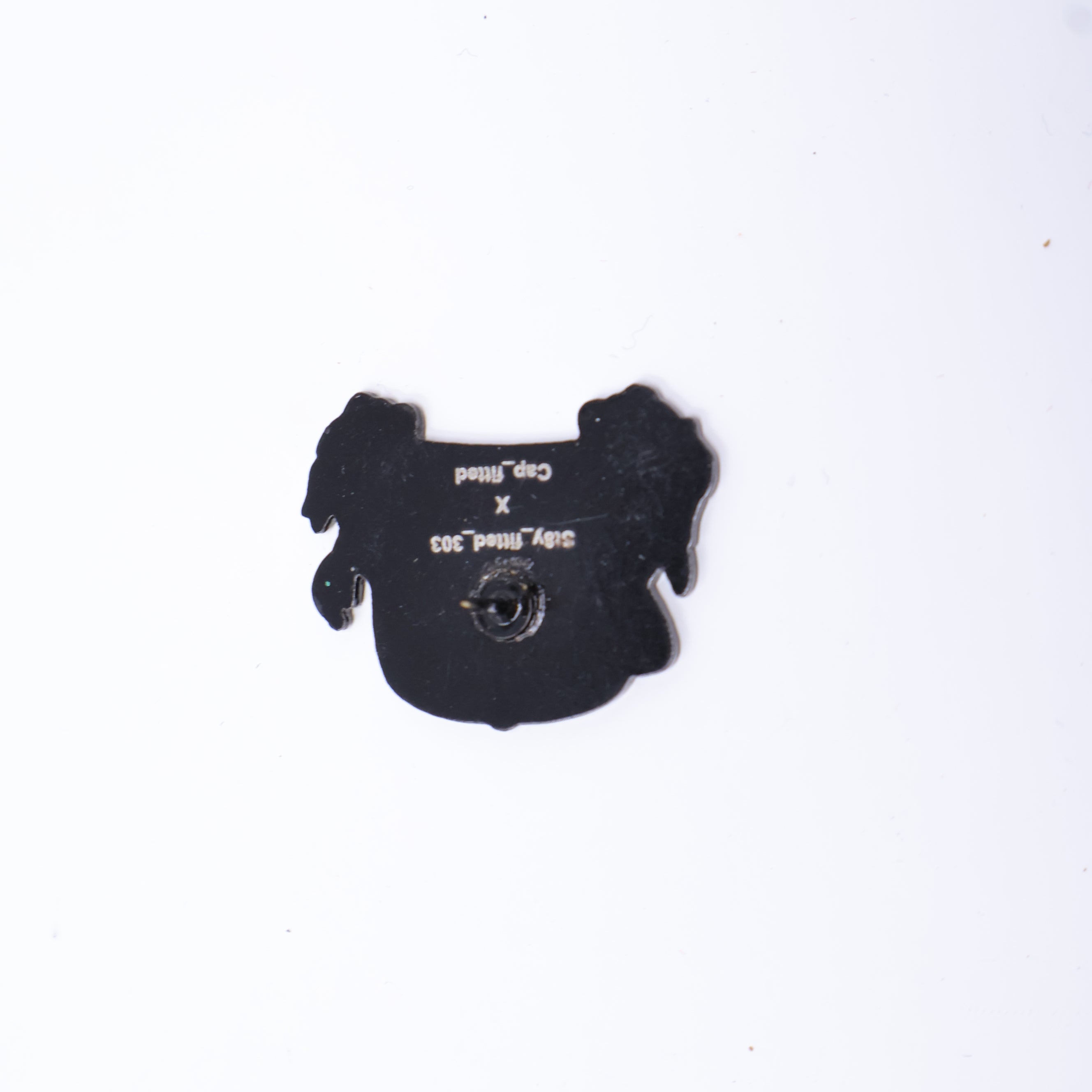 Baseball Peach Cap Peeker Pin