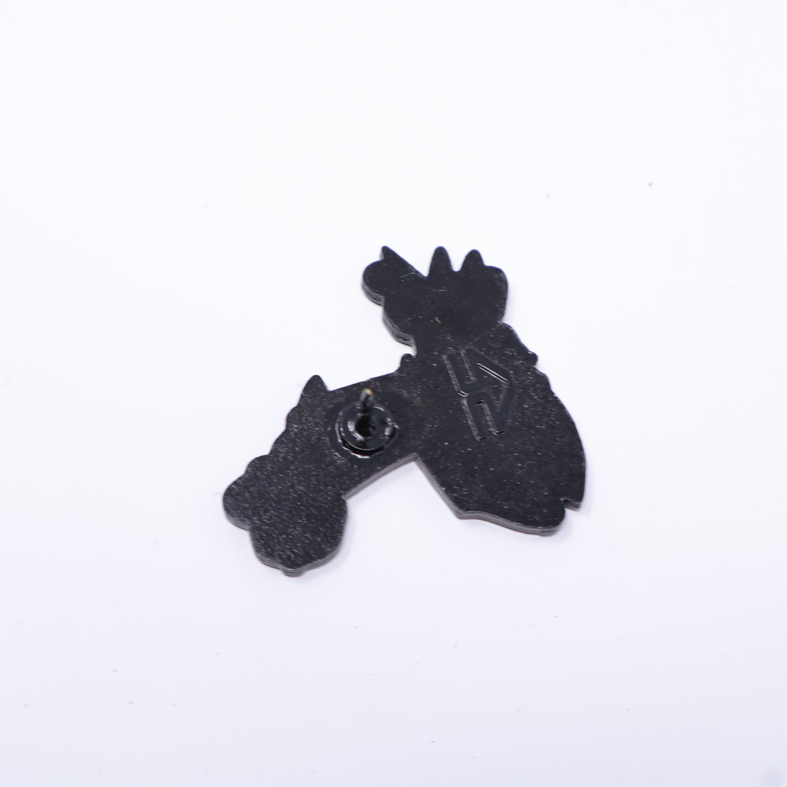 Yellow Resting Pigeon Graphic Pin