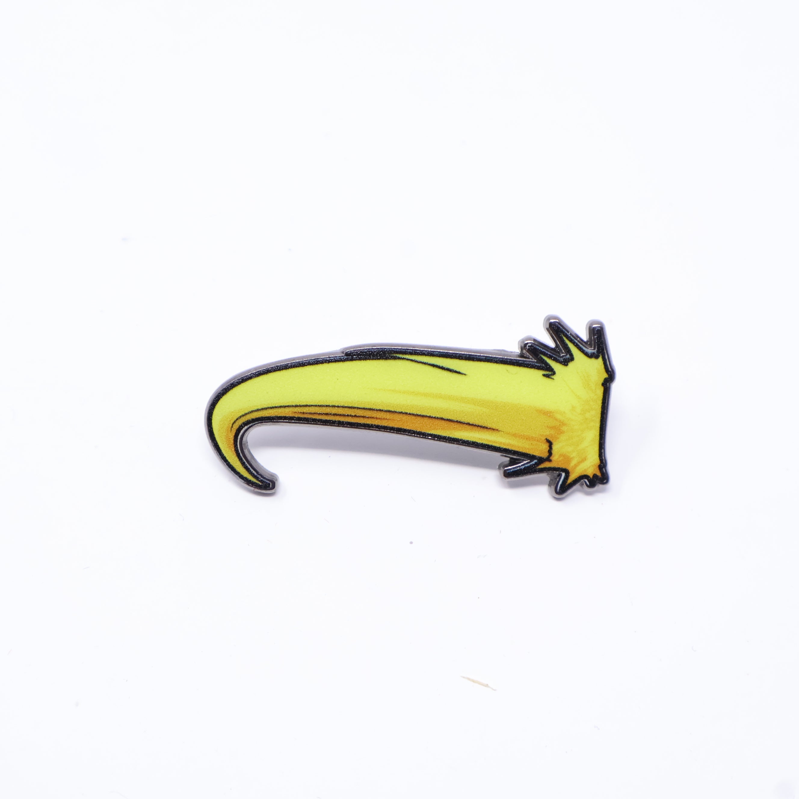 Yellow Dash Graphic Pin