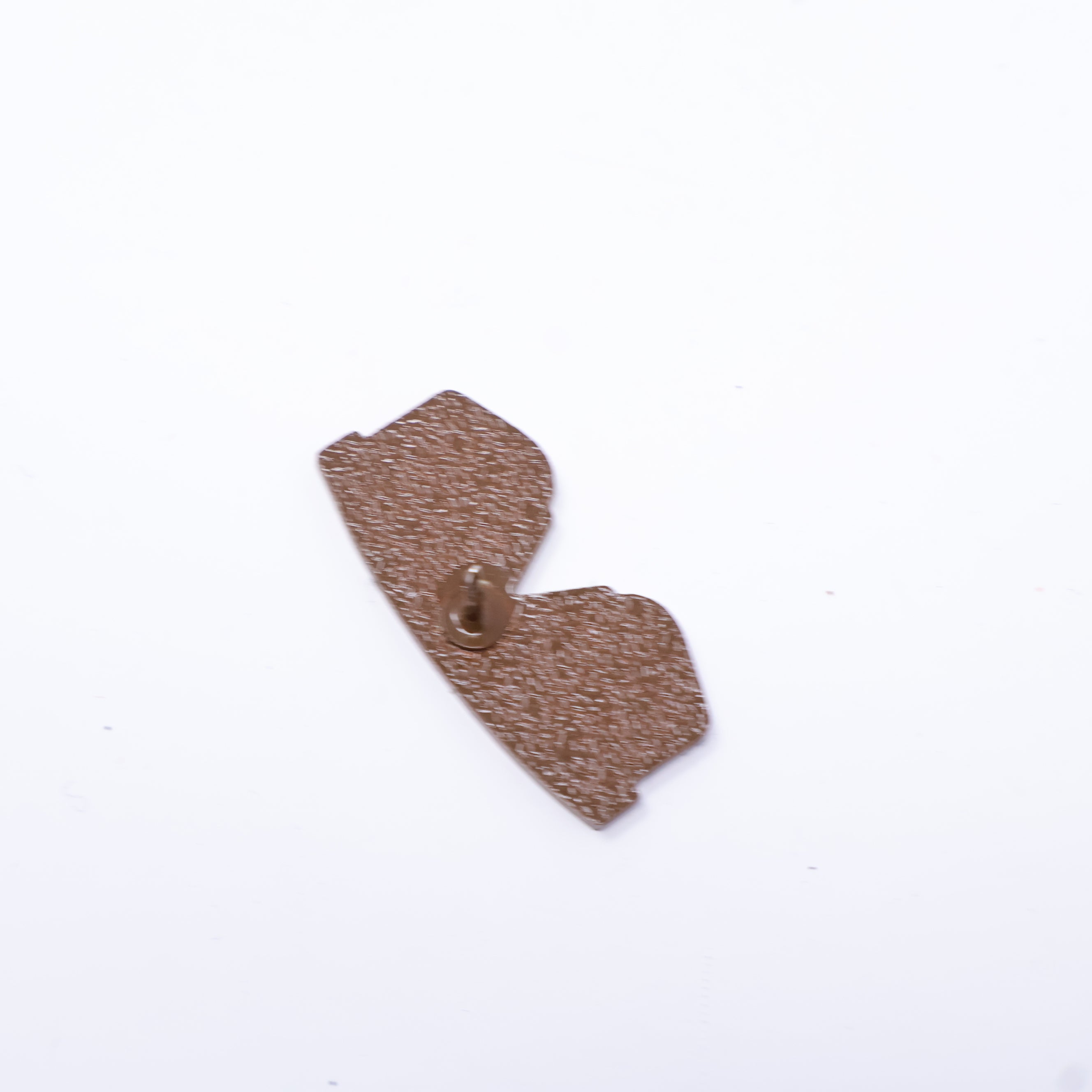 Beige Confetti Sunglasses Graphic Pin