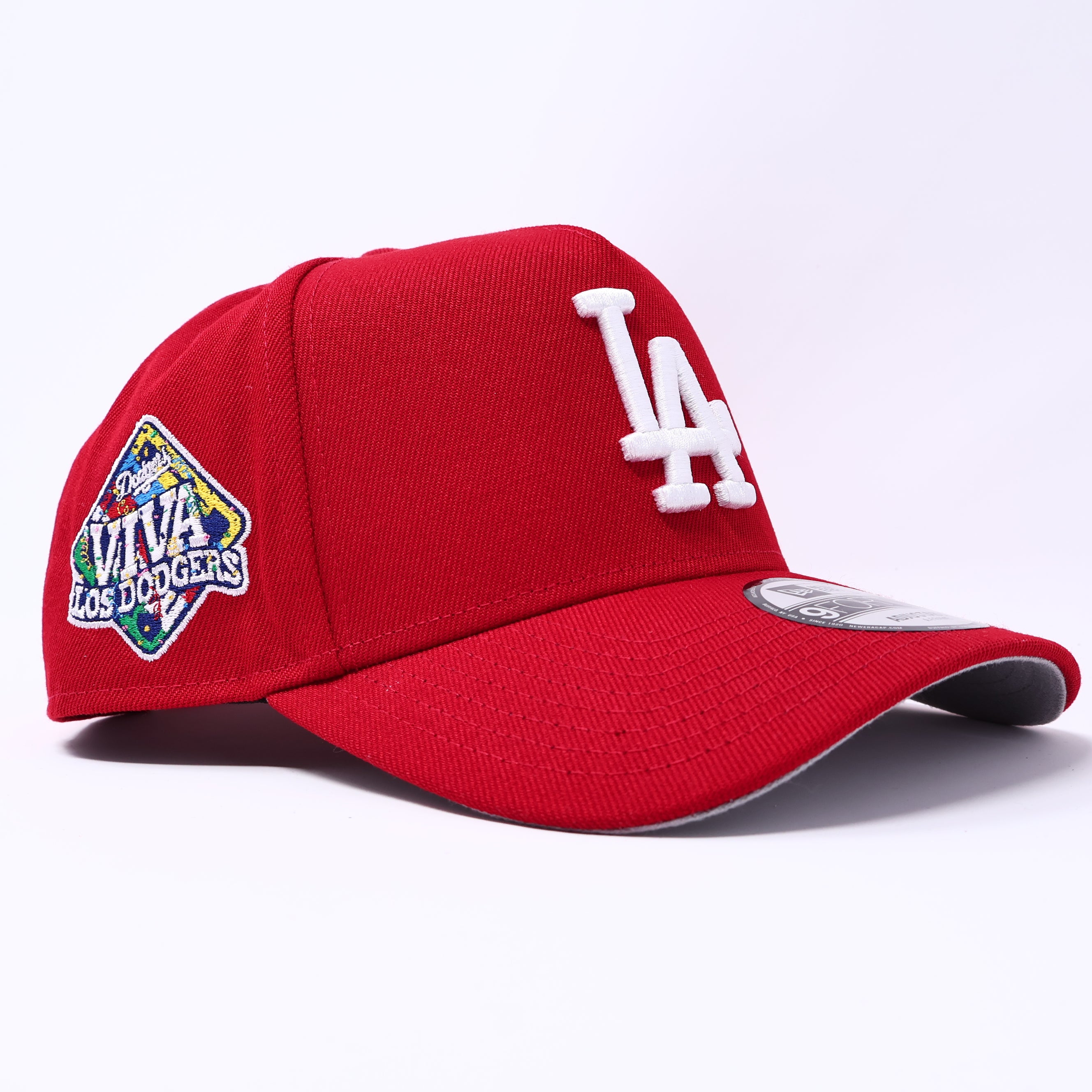 NWT Red Los Angeles Dodgers Viva 9Forty New Era Adjustable Snapback Hat