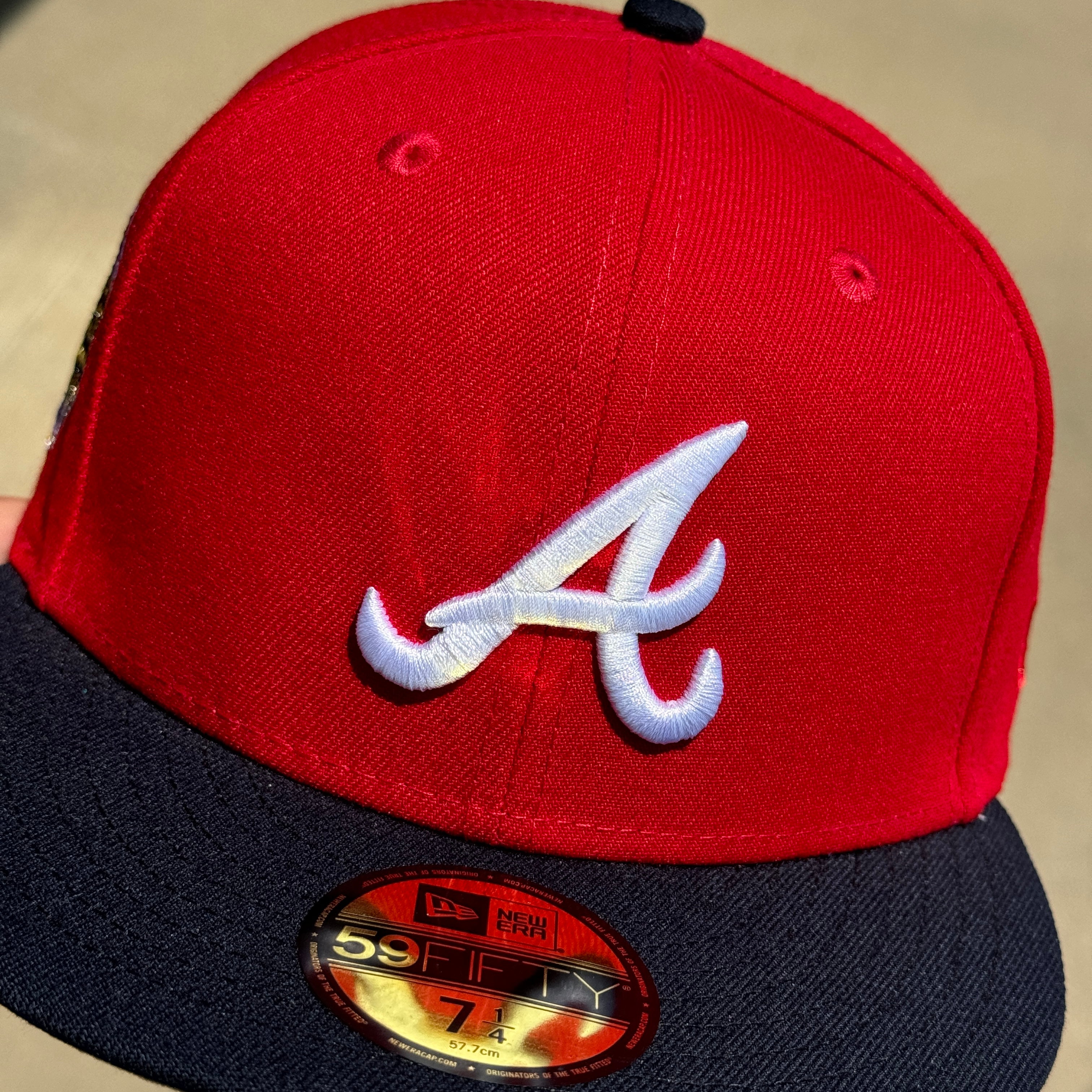 Red Atlanta Braves 1995 World Series 59fifty New Era Fitted Hat Cap