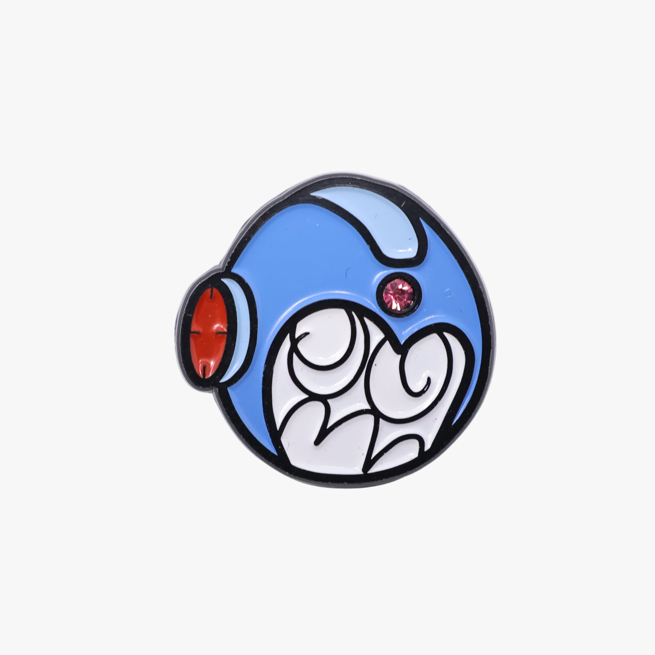 Doodle Face Various Graphic Pin