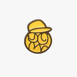 Doodle Face Various Graphic Pin