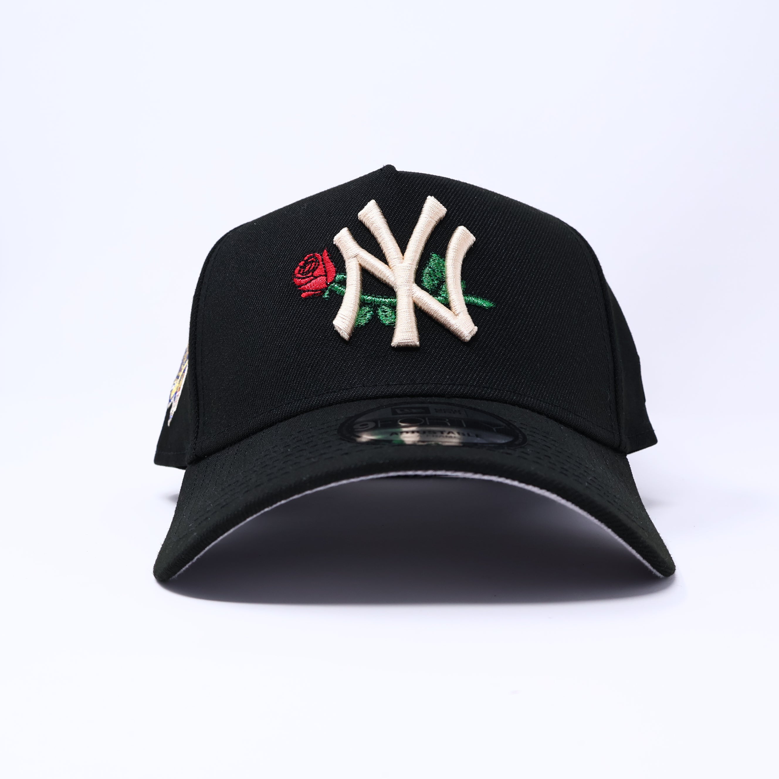 NWT Black New York Yankees World Series 9Forty New Era Adjustable A-frame Hat