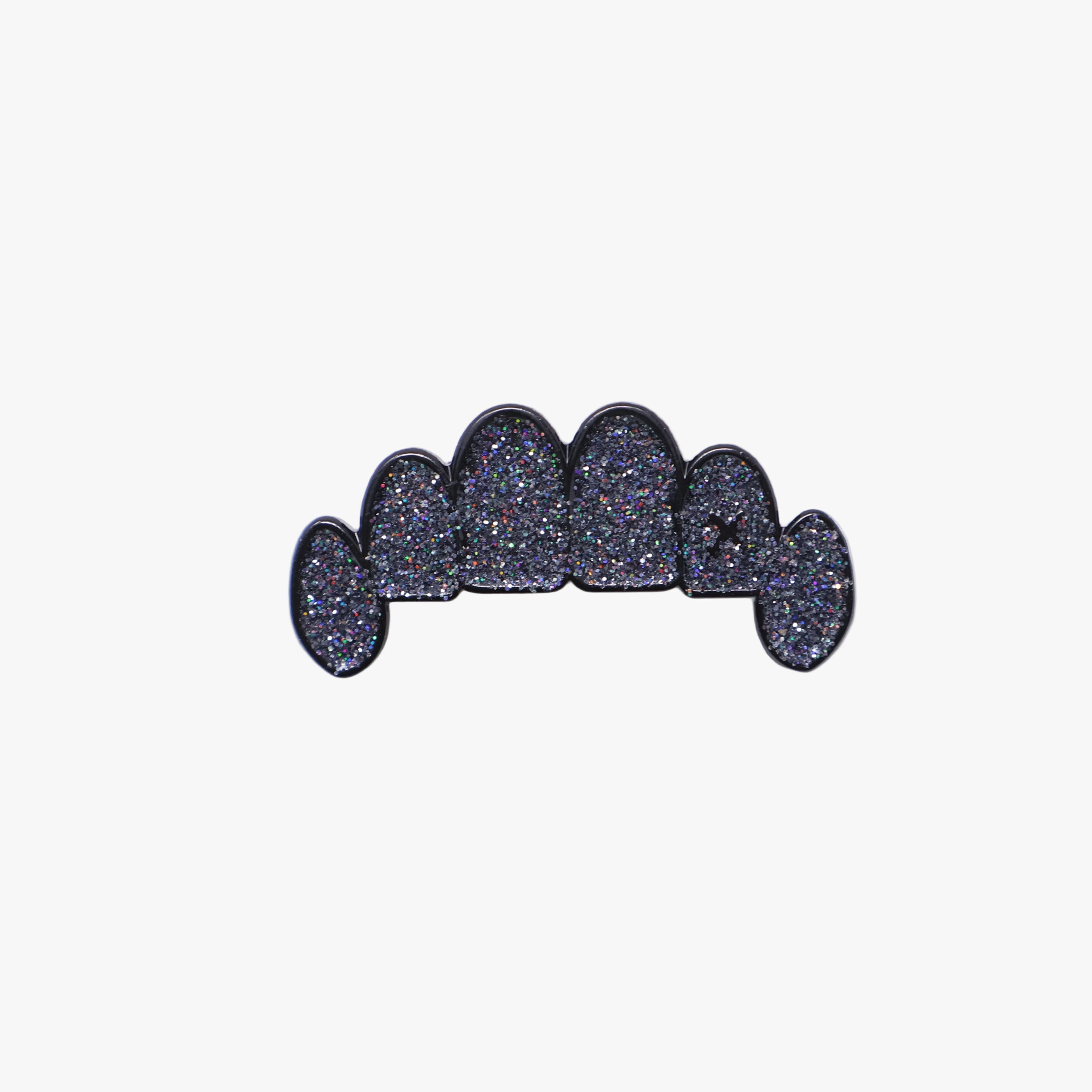 CozyBrimz Black Grills Graphic Pin
