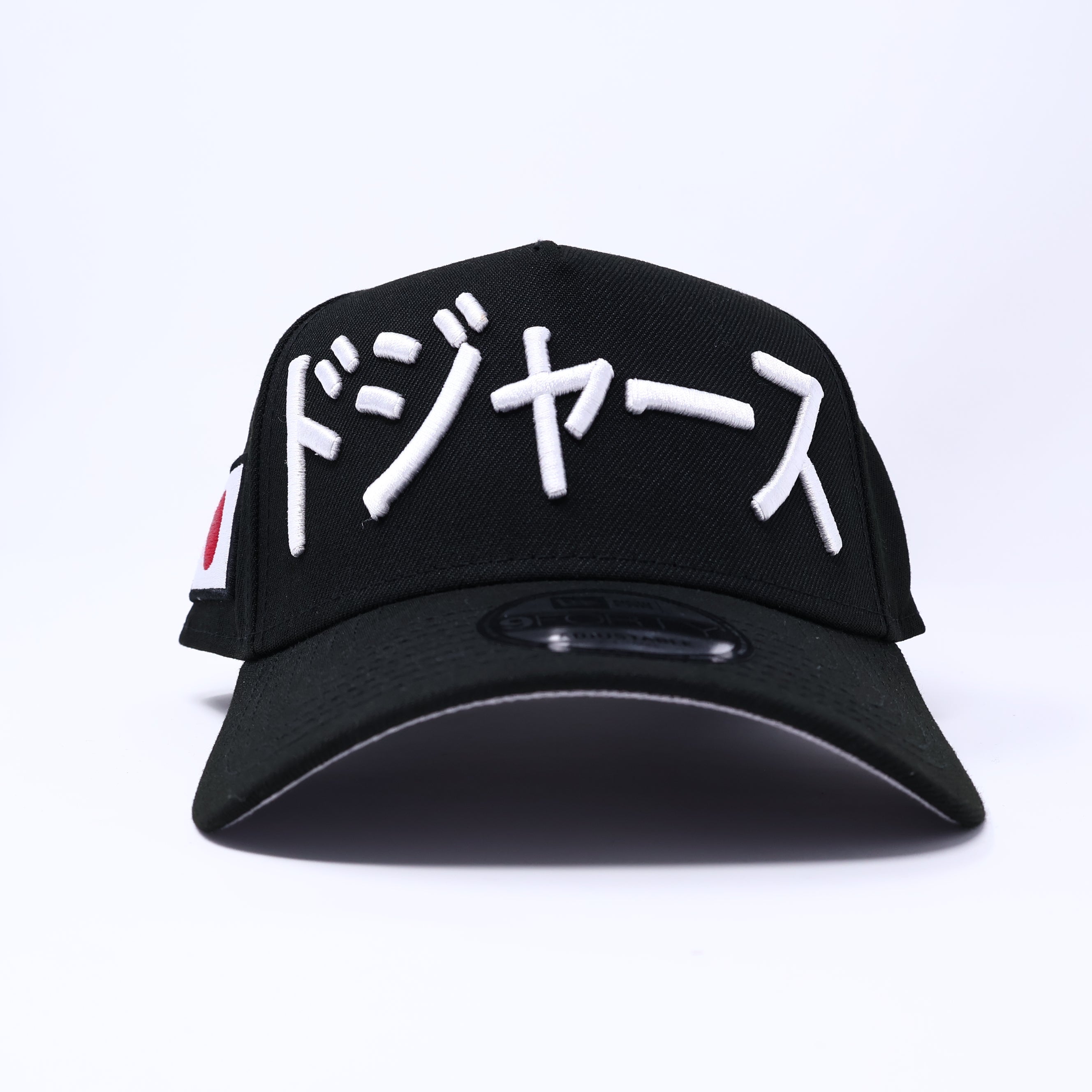 NWT Black Los Angeles Dodgers Kanji Japanese 9Forty New Era Adjustable Snapback Hat