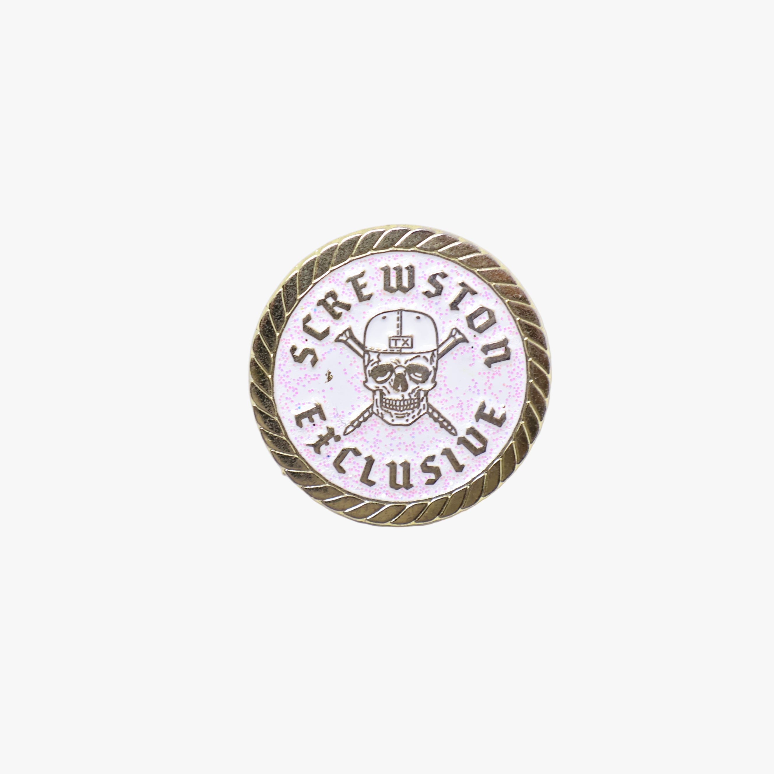 TXFitteds Supremo Gold Plating / Iris Coin Pin