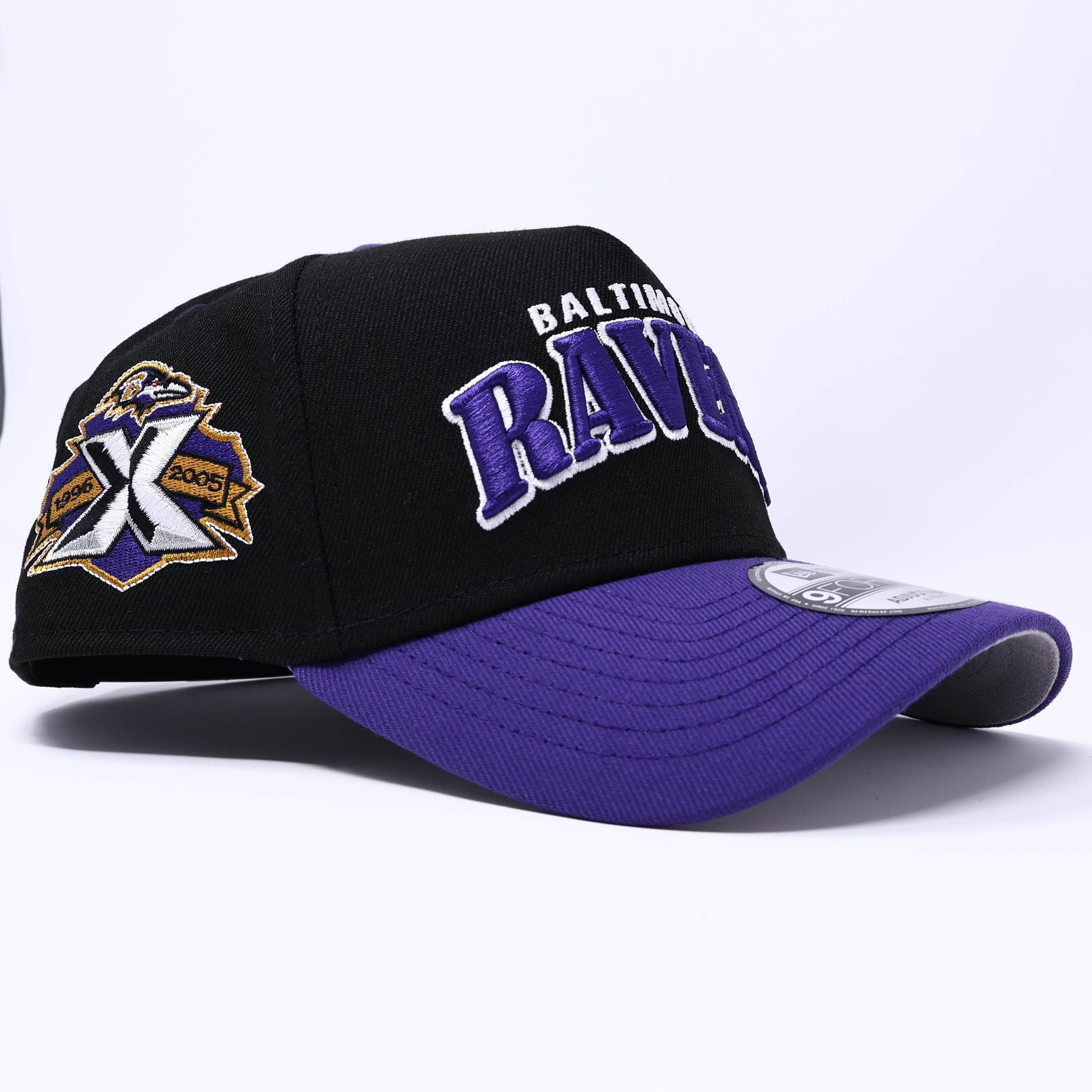 NWT Black Baltimore Ravens NFL Football 9Forty New Era Adjustable Snapback Hat