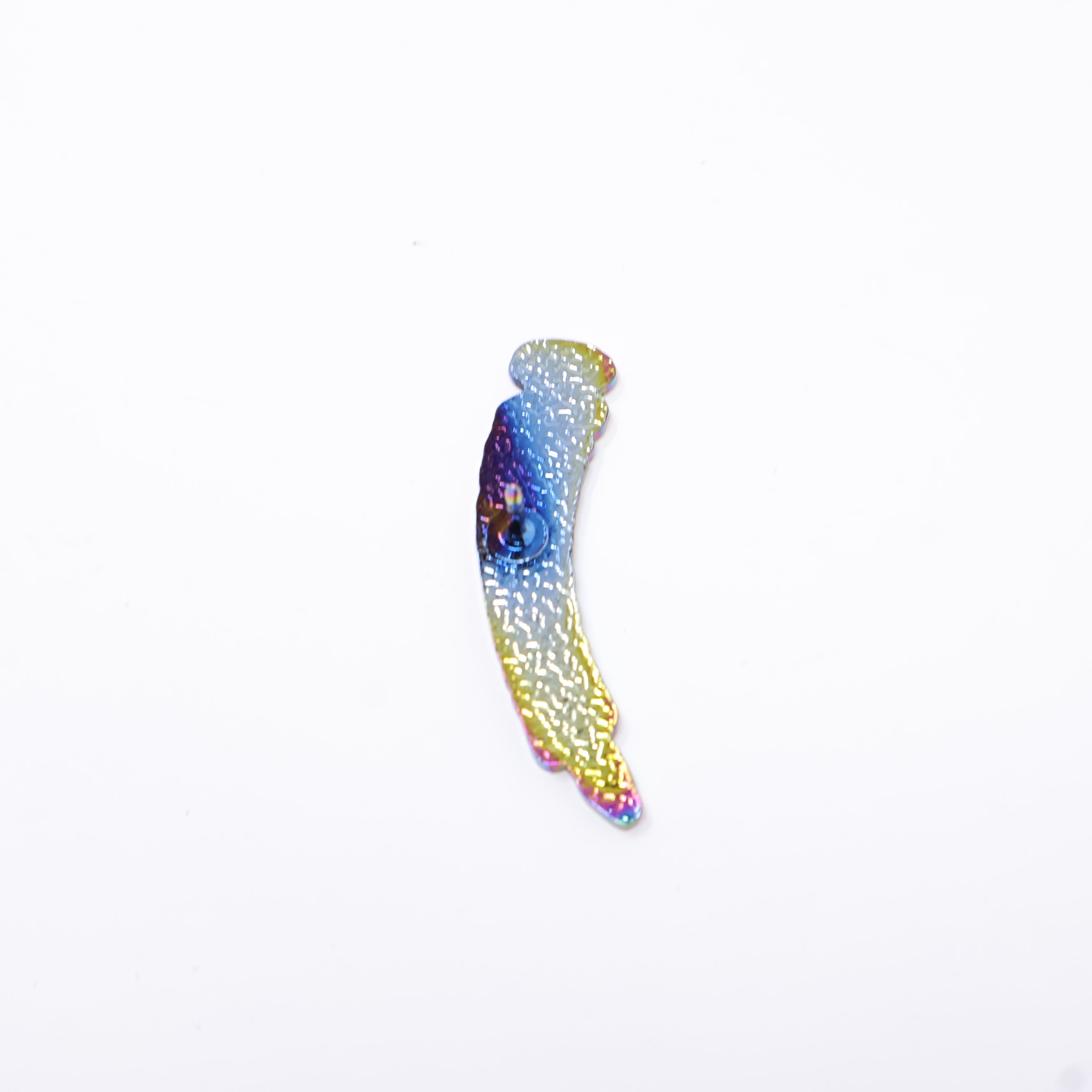 SCREWSTON Oil Iris Script Pin