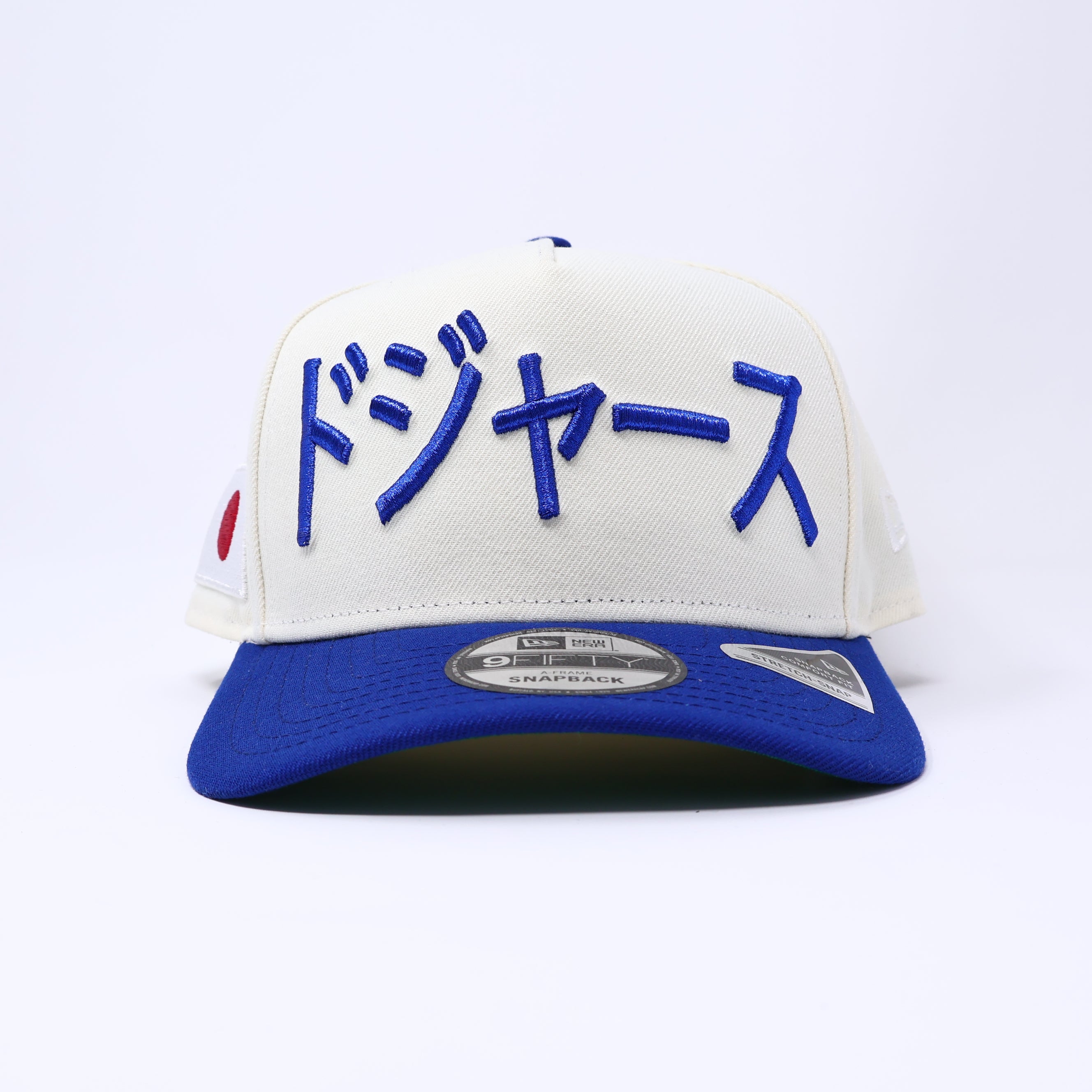 NWT Chrome Los Angeles Dodgers Kanji 9Fifty New Era Adjustable Snapback Hat 5 Panel