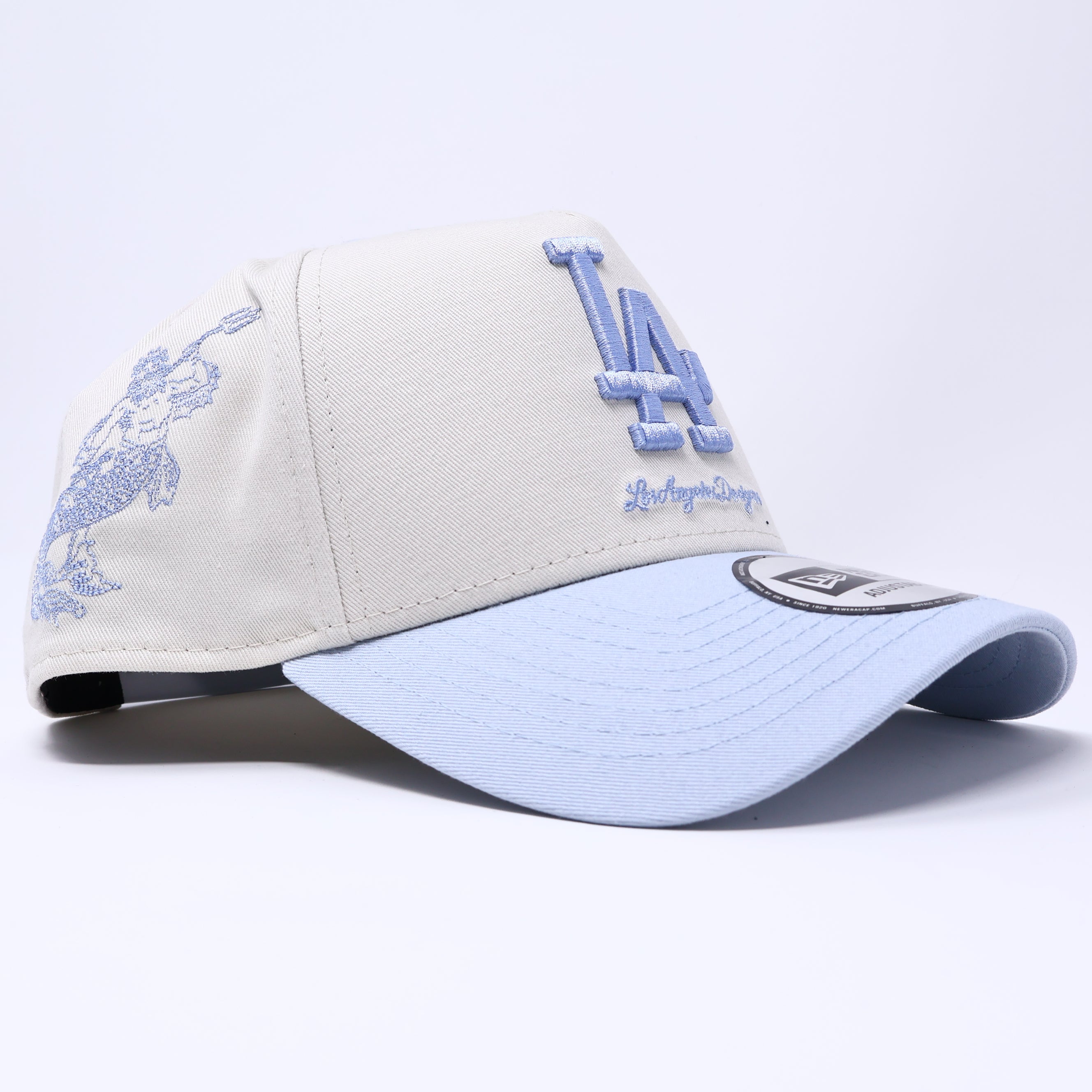 NWT Chrome Los Angeles Dodgers Greek Gods 9Forty New Era Adjustable Snapback Hat 5 Panel