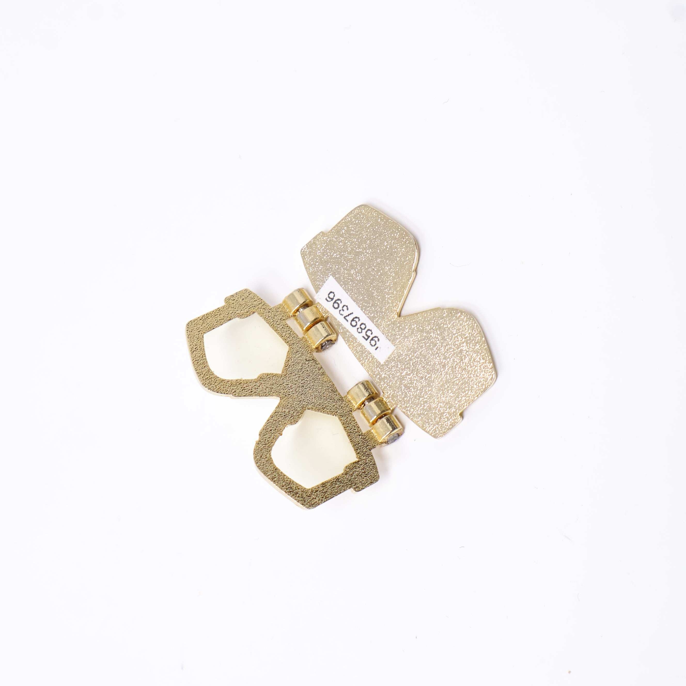 Green Glitter Gold Plating Sunglasses (Mechanical) Graphic Pin