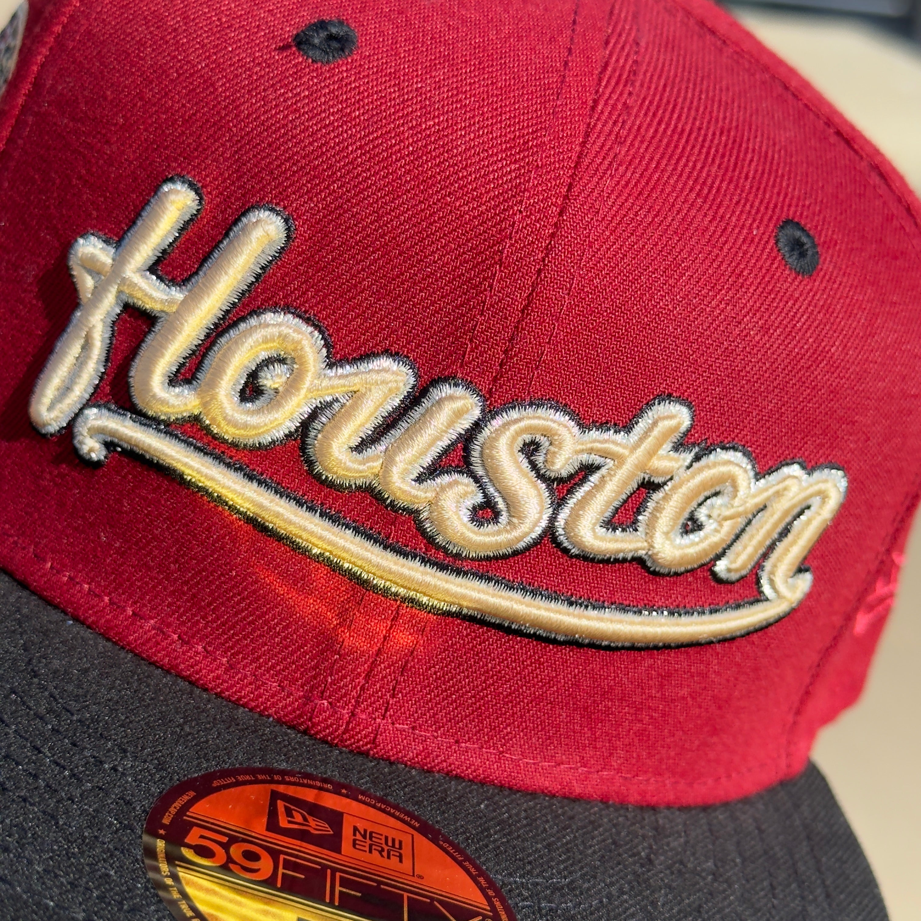 Brick Red Houston Astros Celebrating 45 Years 59fifty New Era Fitted Cap Hat