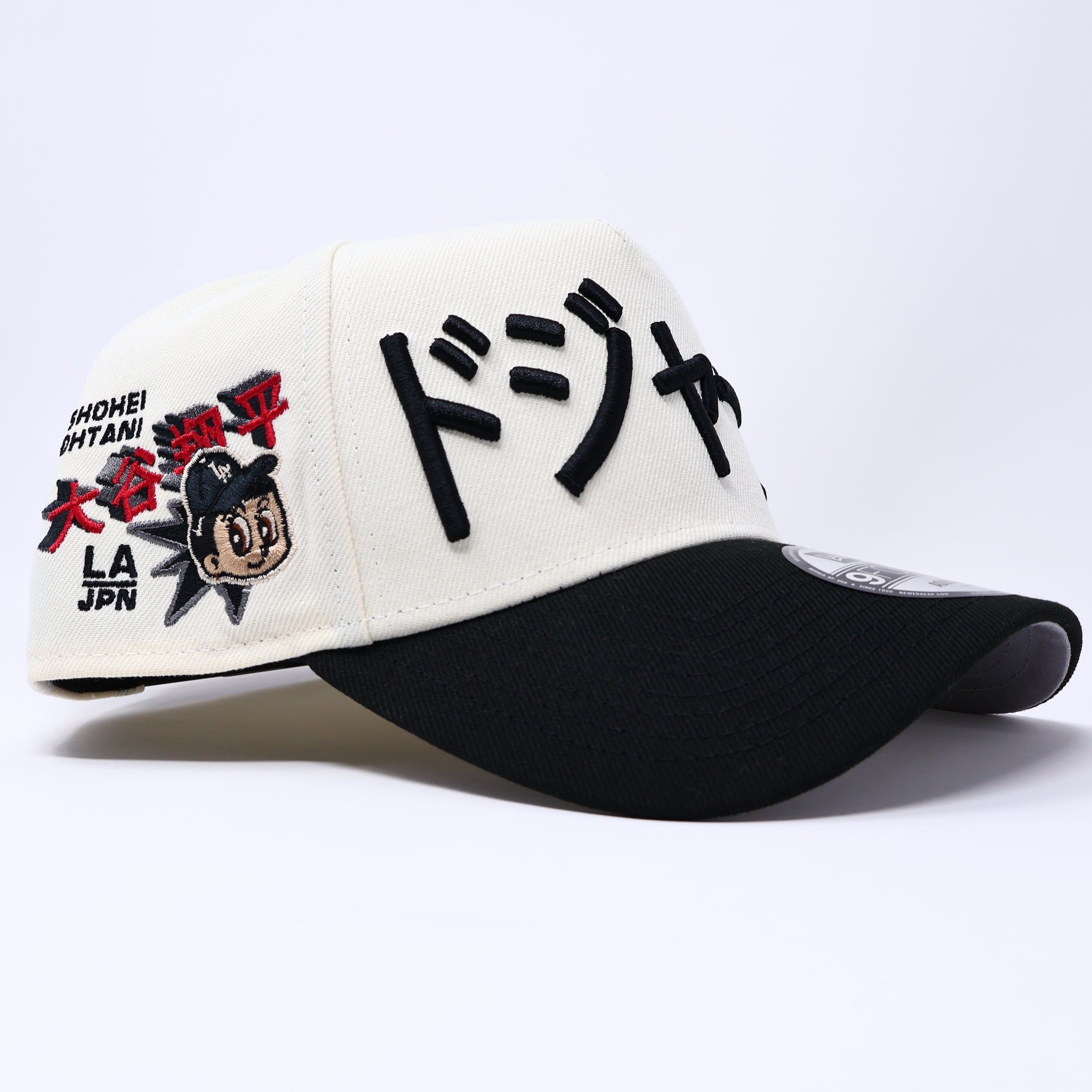 NWT Chrome Los Angeles Dodgers Kanji Shohei Ohtani 9Forty New Era Adjustable Snapback Hat