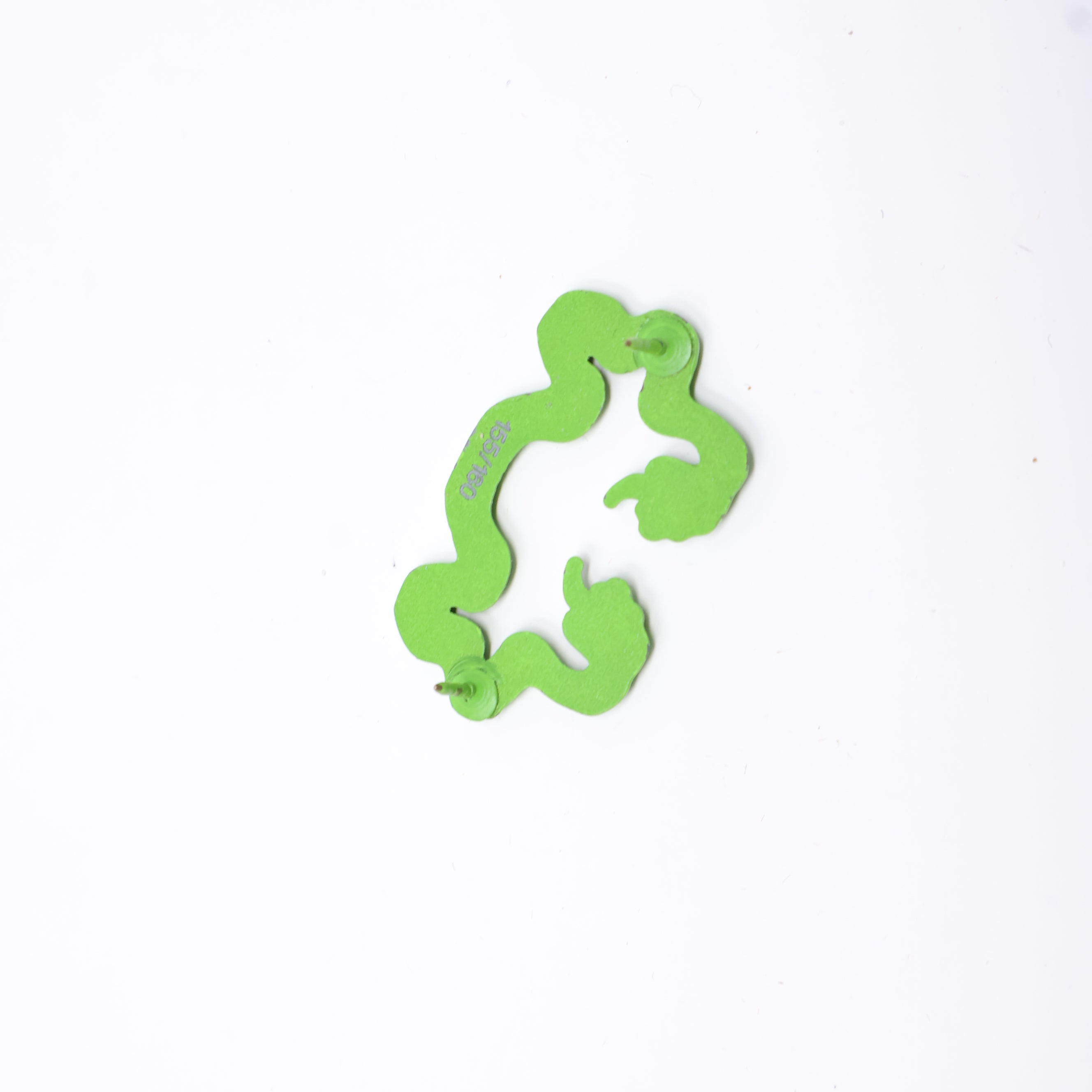 Green Snake MLB Logo Pin