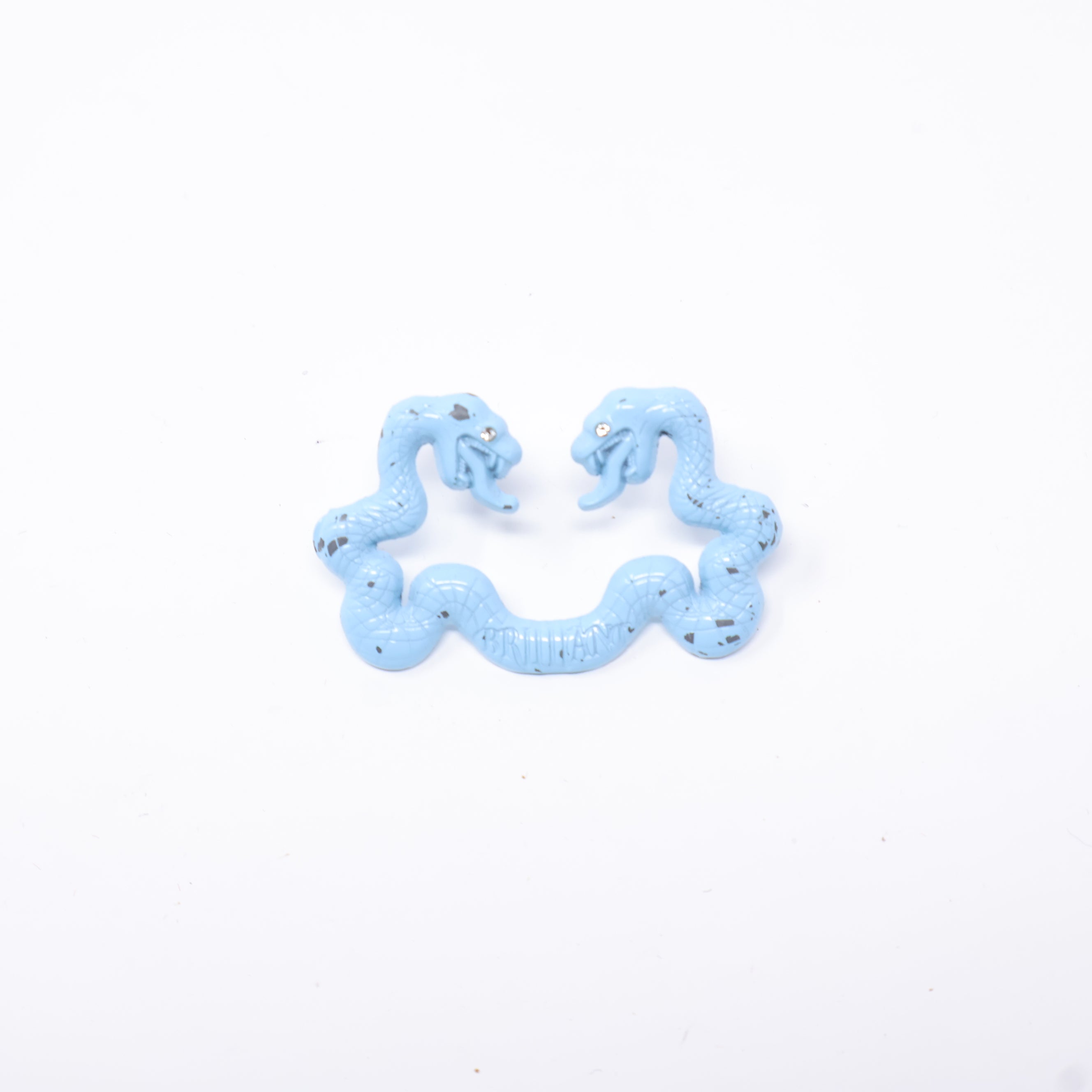 Sky Blue Smoke Snake MLB Logo Pin