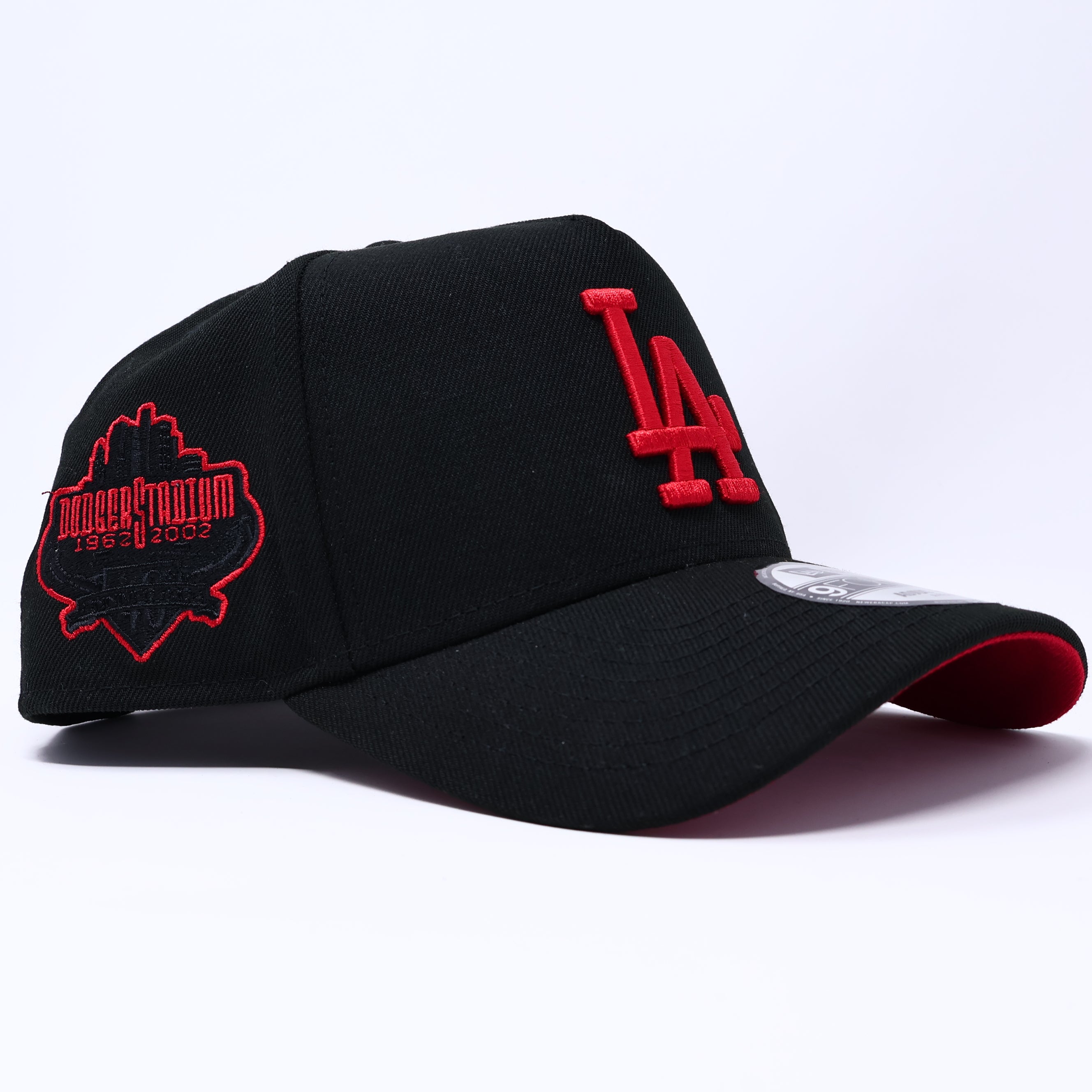 NWT Black Los Angeles Dodgers 40th Anniversary 9Forty New Era Adjustable Snapback Hat