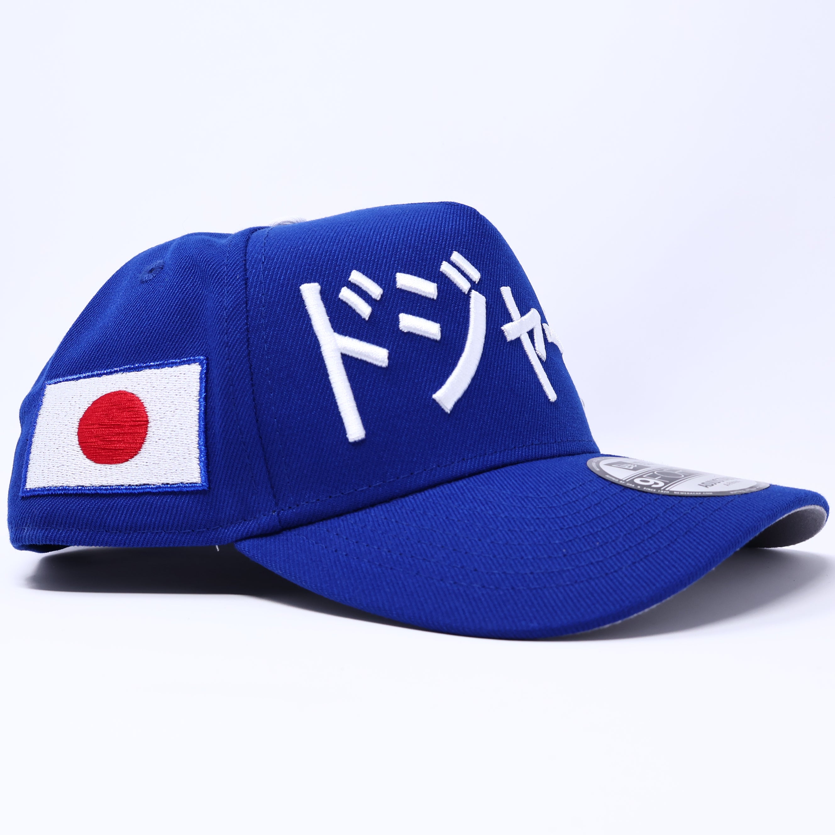 NEW Blue Los Angeles Dodgers Japanese Kanji Flag 9Forty Adjustable One Size A-Frame