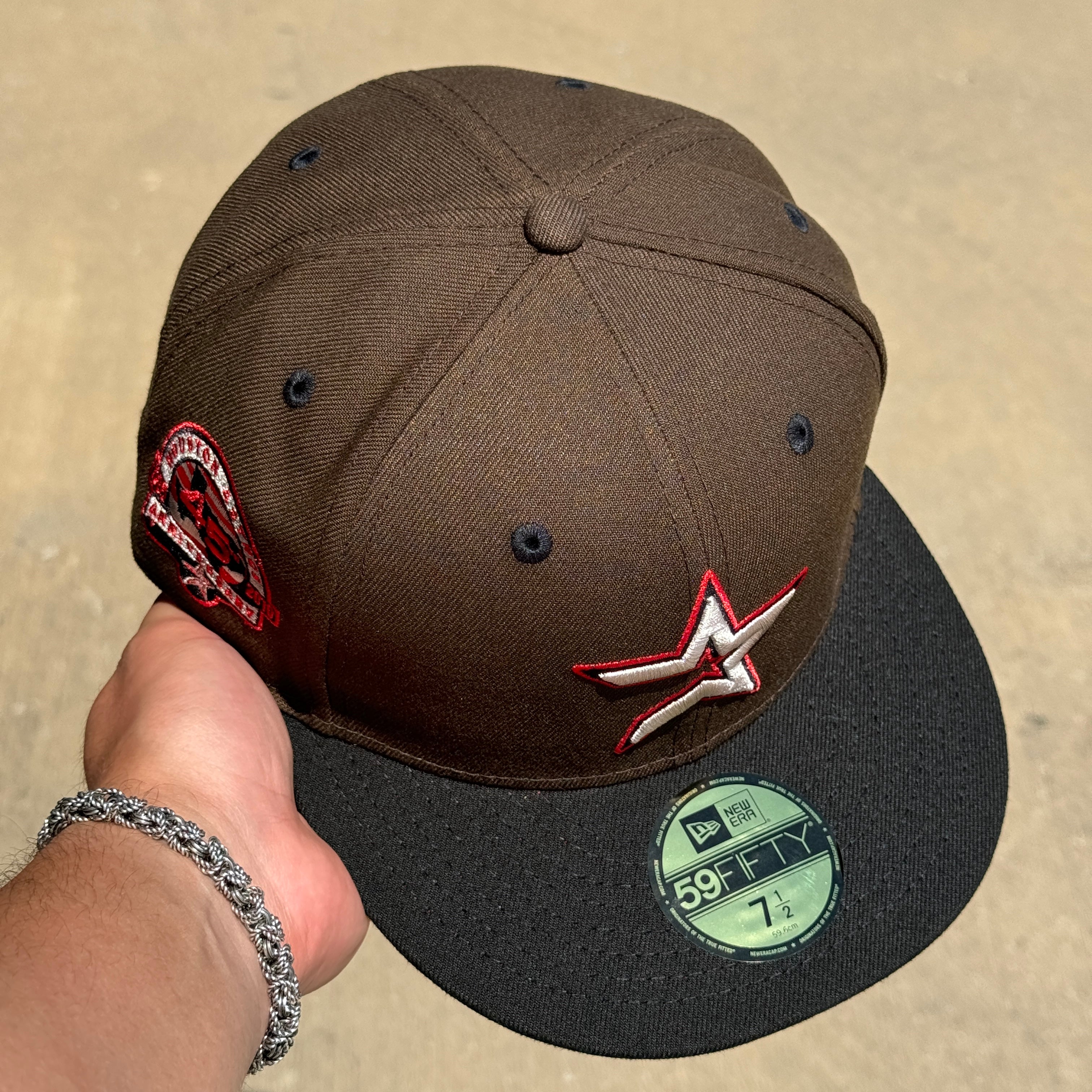 Brown Houston Astros 45th Anniversary 59fifty New Era Fitted Hat Cap