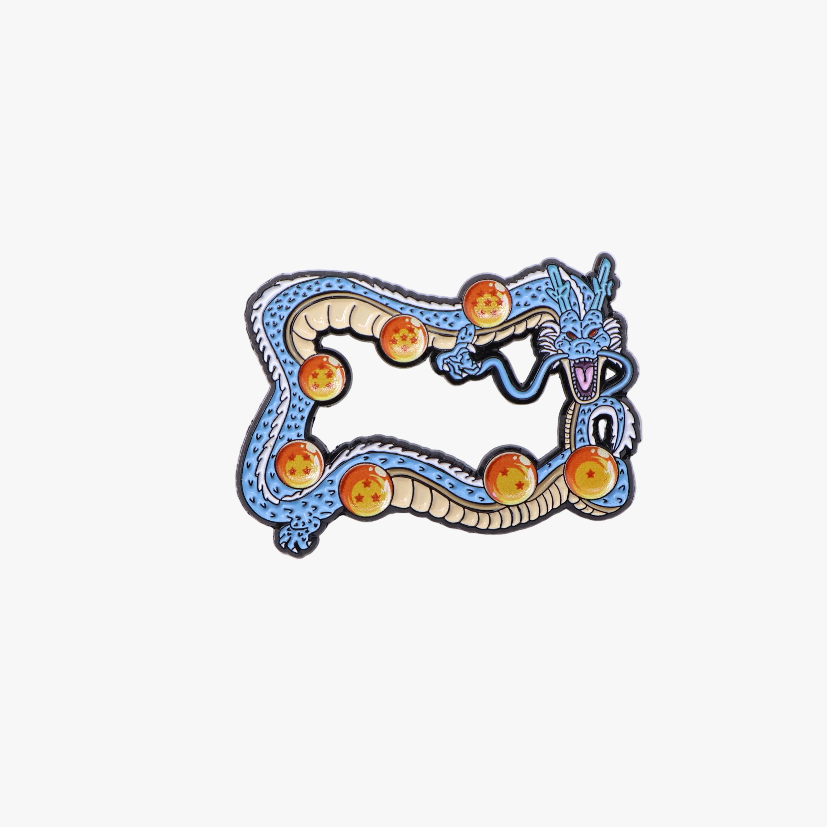 Classic Blue Dragon Ball Z Shenron MLB Logo Pin