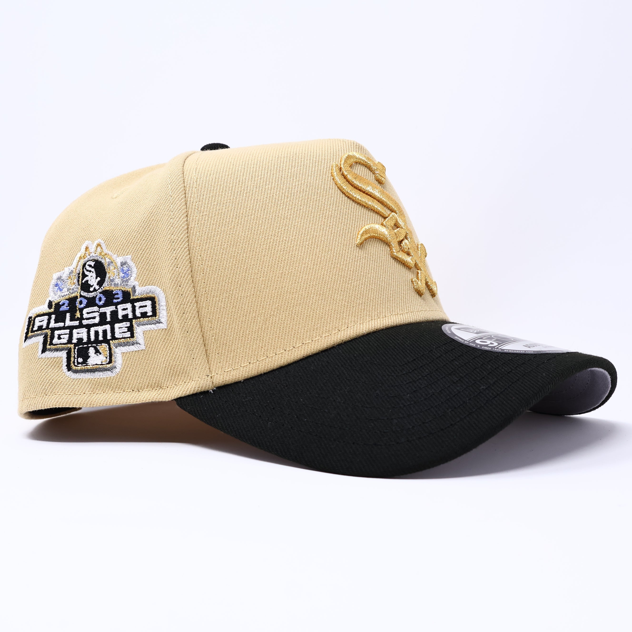 Yellow Chicago White Sox All Star Game 2003 Adjustable 9forty New Era Cap Hat Dad Sun
