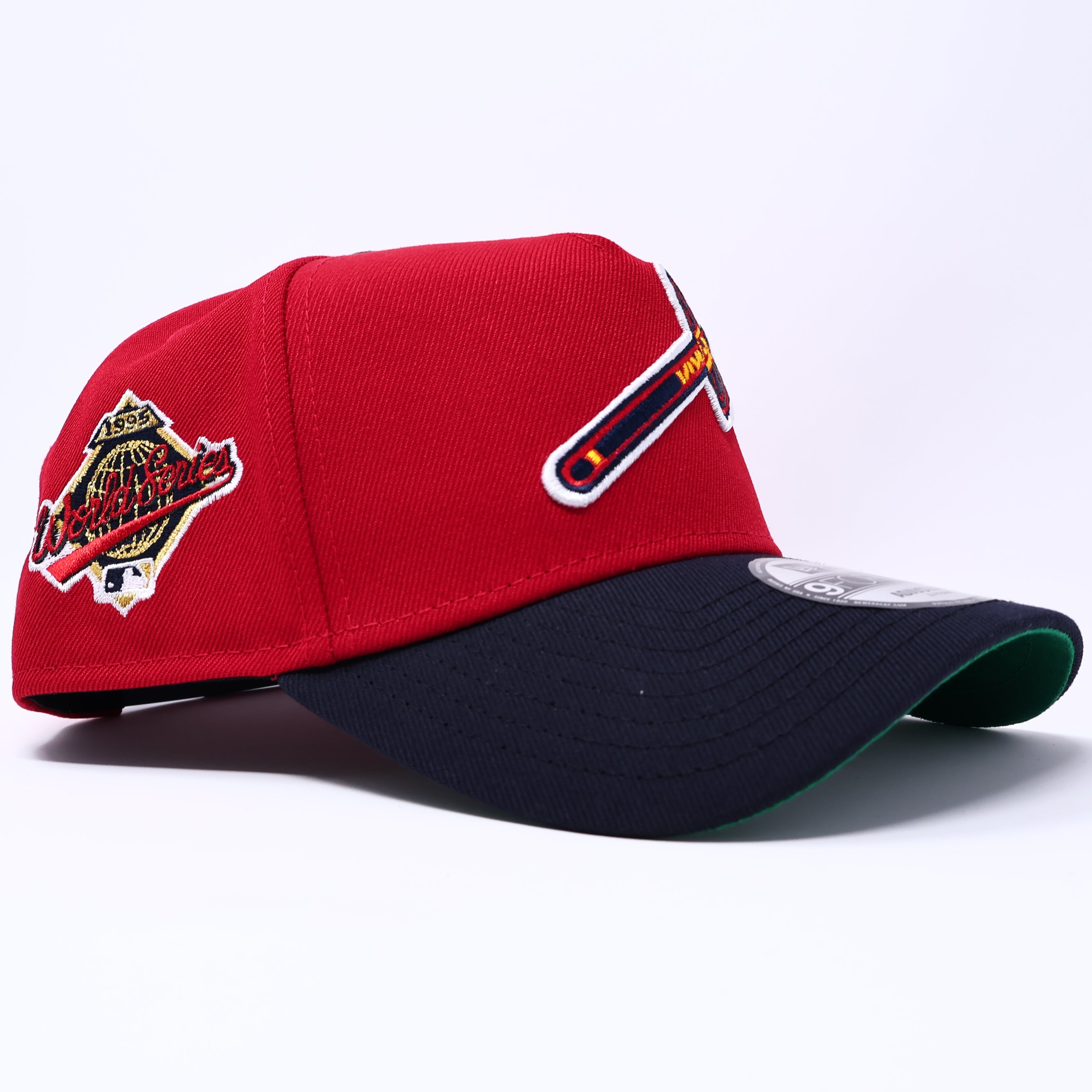NWT Red Atlanta Braves 1995 World Series 9Forty New Era Adjustable Snapback Hat 5 Panel
