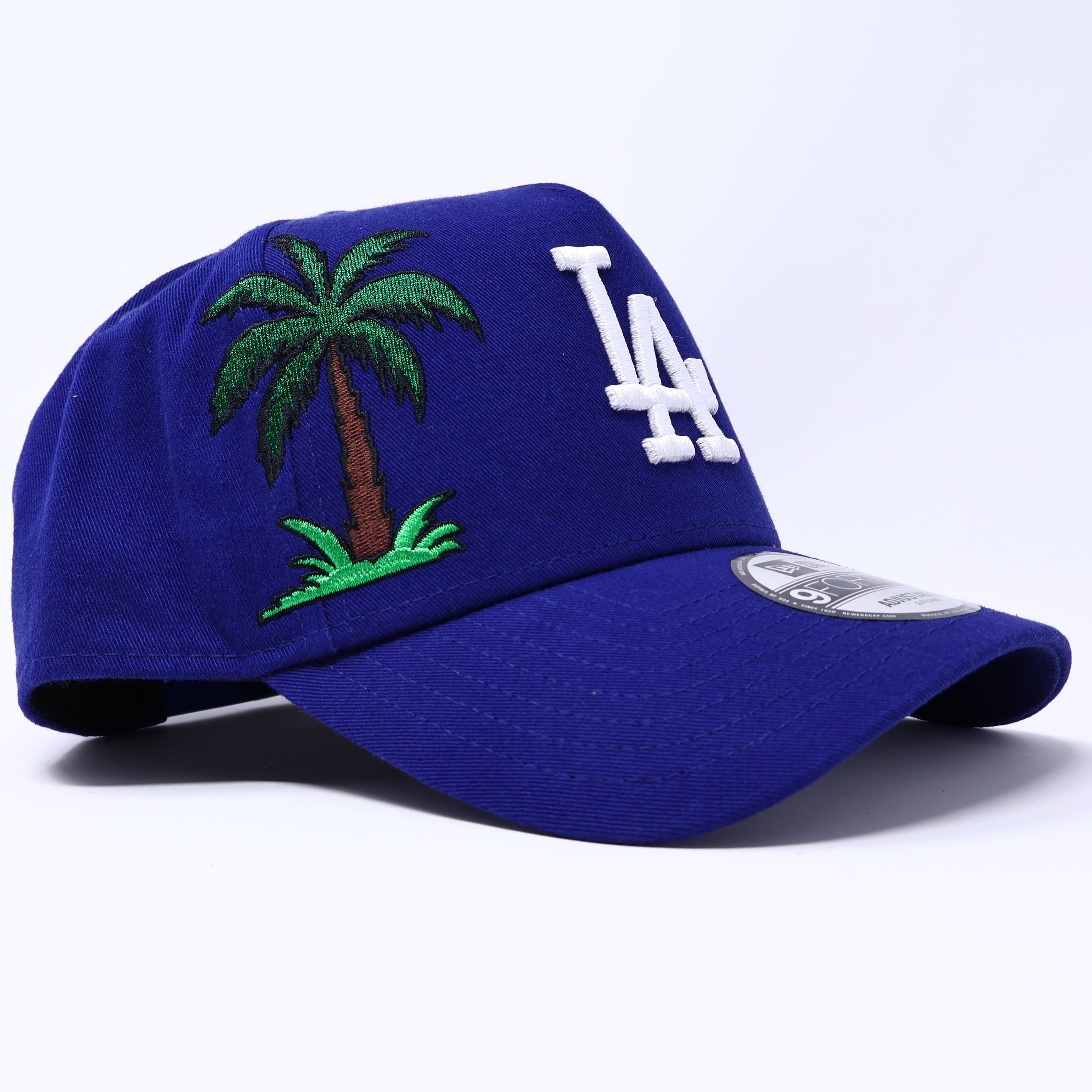 NWT Blue Los Angeles Dodgers Palm Trees 9Forty New Era Adjustable Snapback Hat 5 Panel